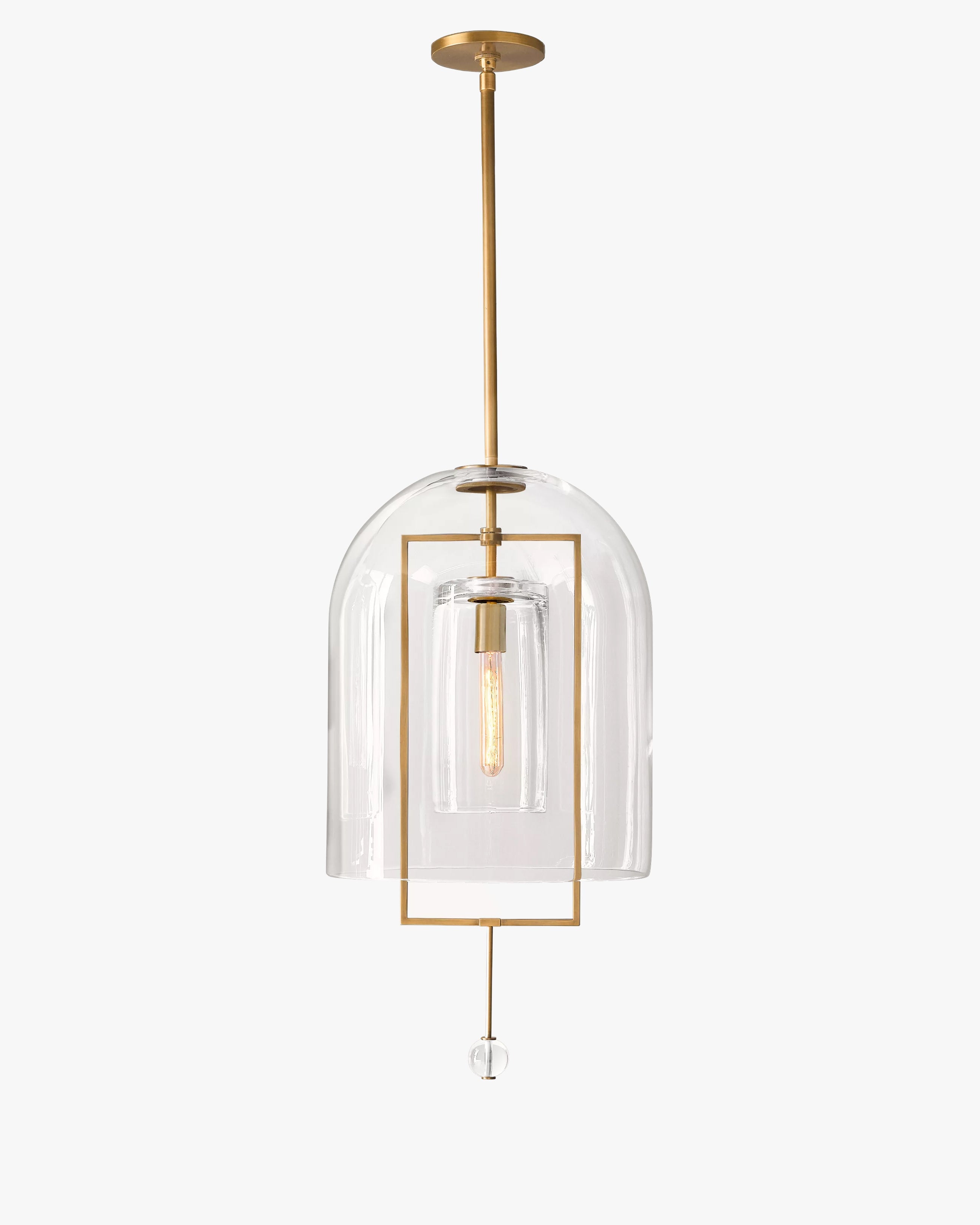 Bell Glass Pendant Light - Fulcrum