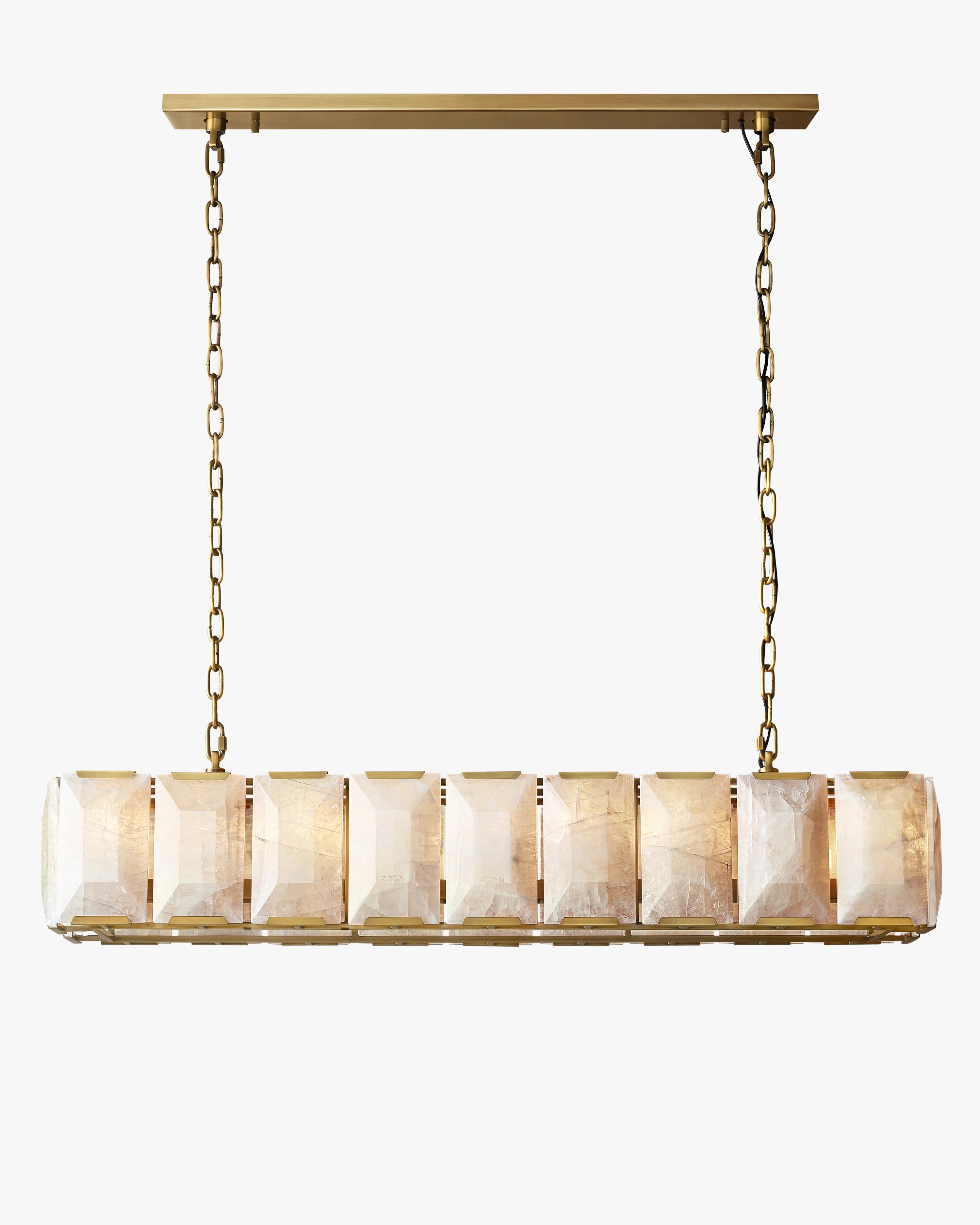Alabaster Rectangular Chandelier – Harlow