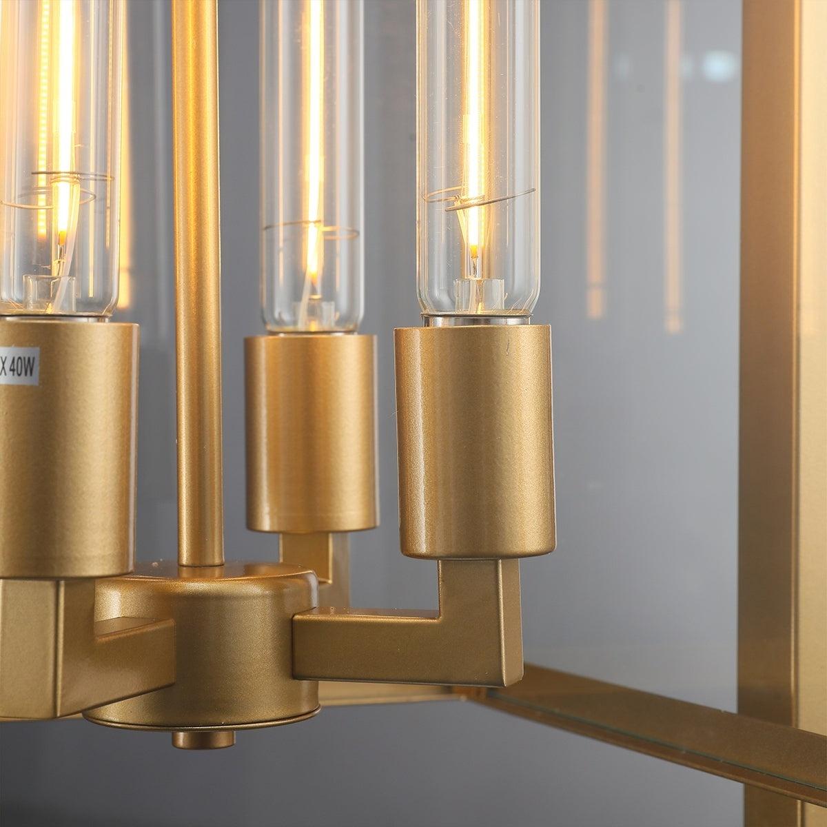 Glass Lantern Pendant Light - Beckman
