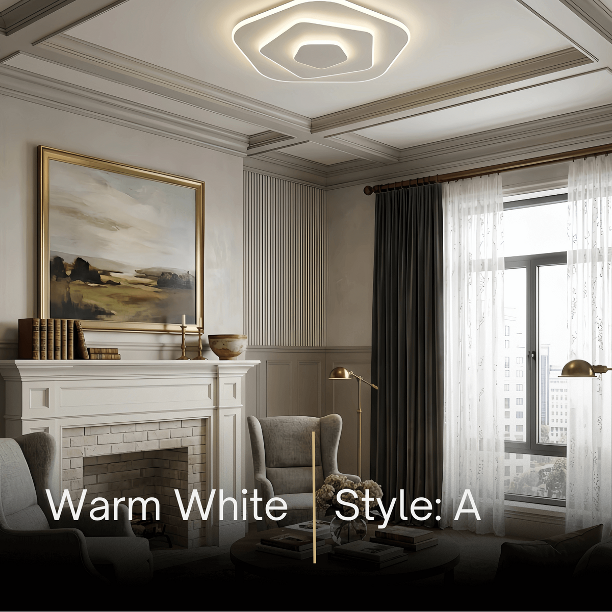 Crema Modern Nordic Round Flush Mount Ceiling Light – White Fixture