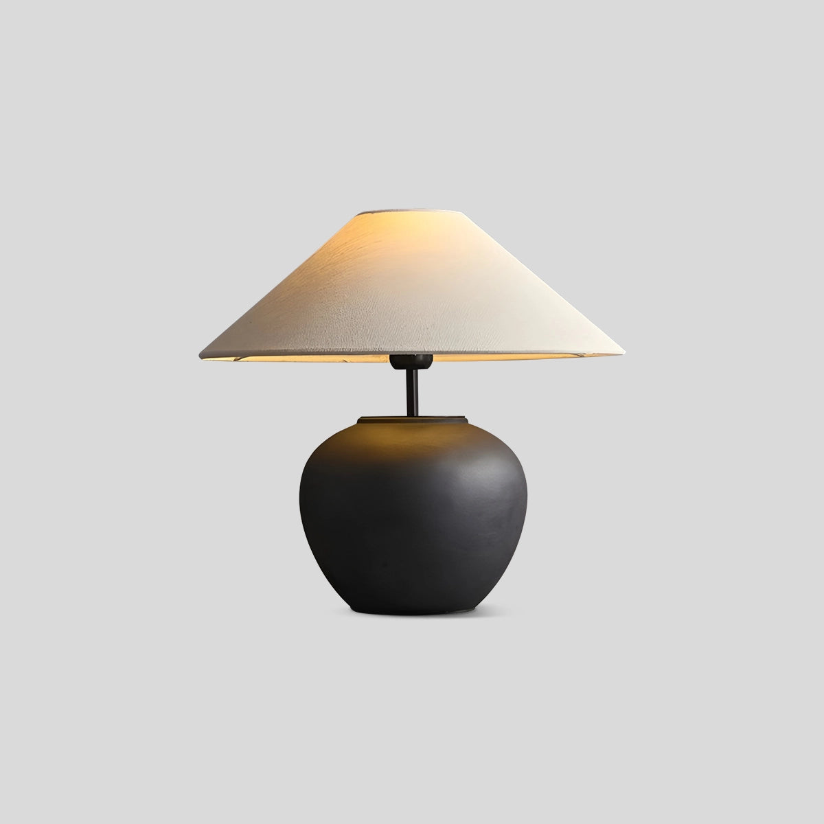 Antizer Vintage Ceramic Table Lamp Black