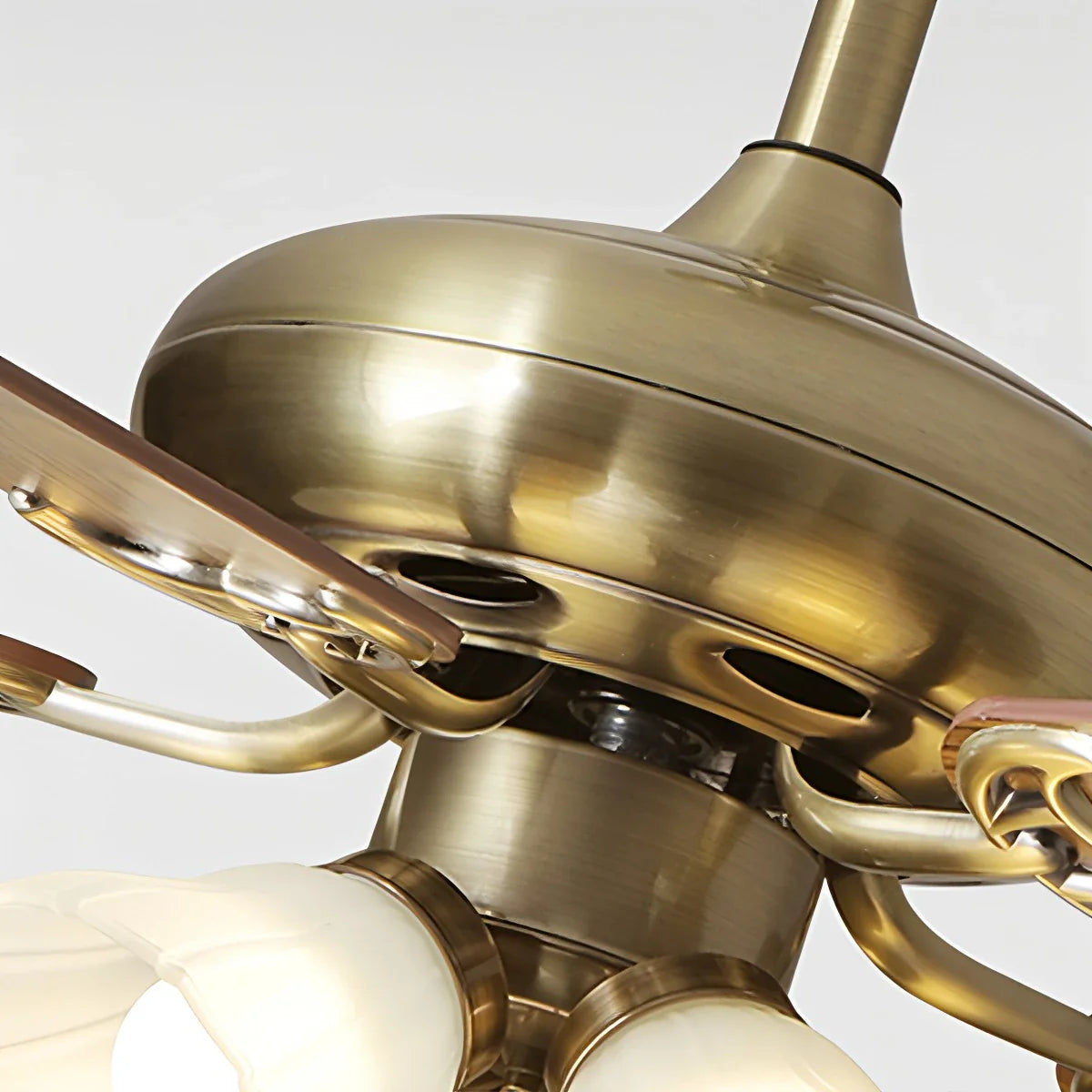 Amerikanische Retro Deckenventilatorlampe für Esszimmer