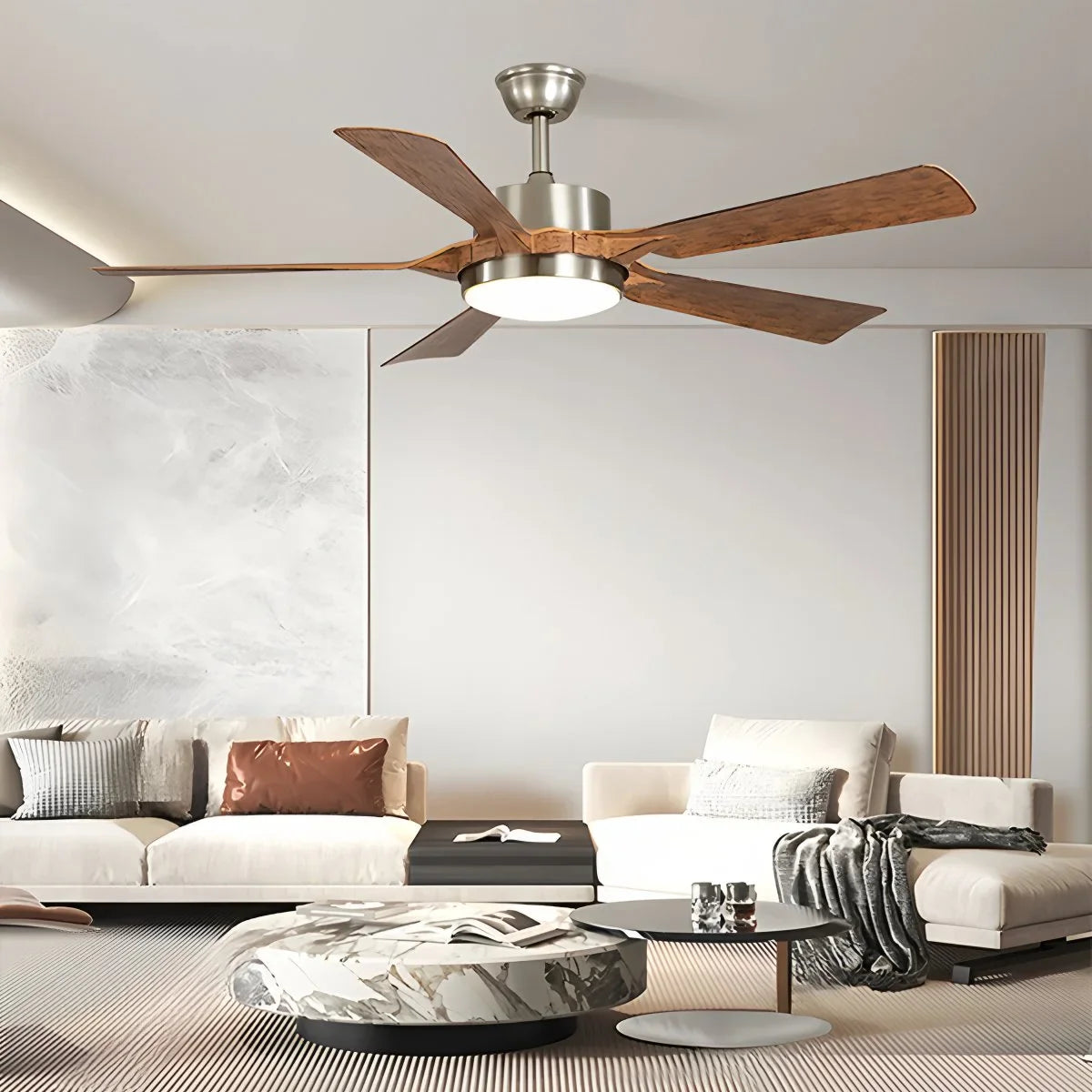 Dimmbarer Deckenventilator mit Licht & Fernbedienung