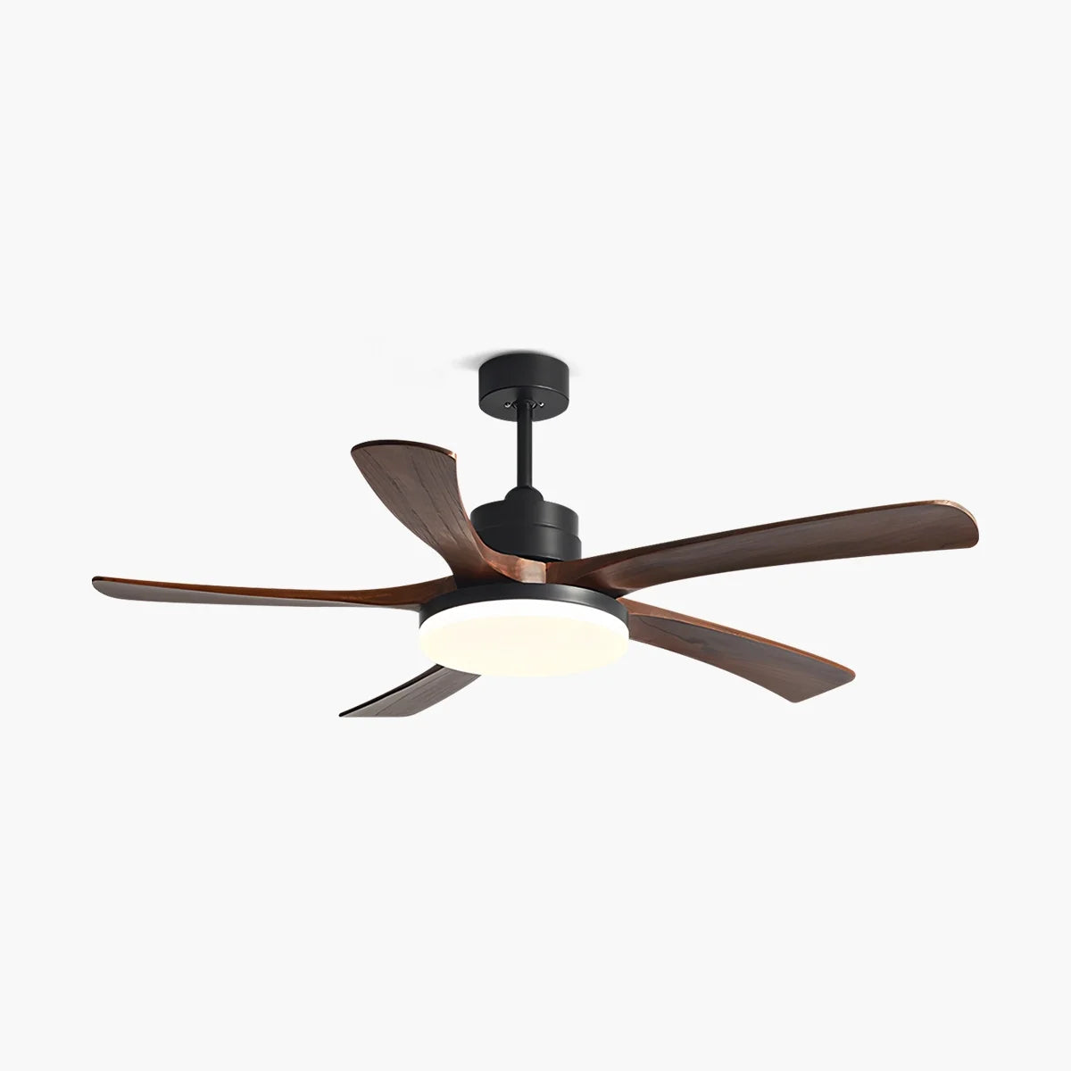 High Wind Wood Ceiling Fan Light