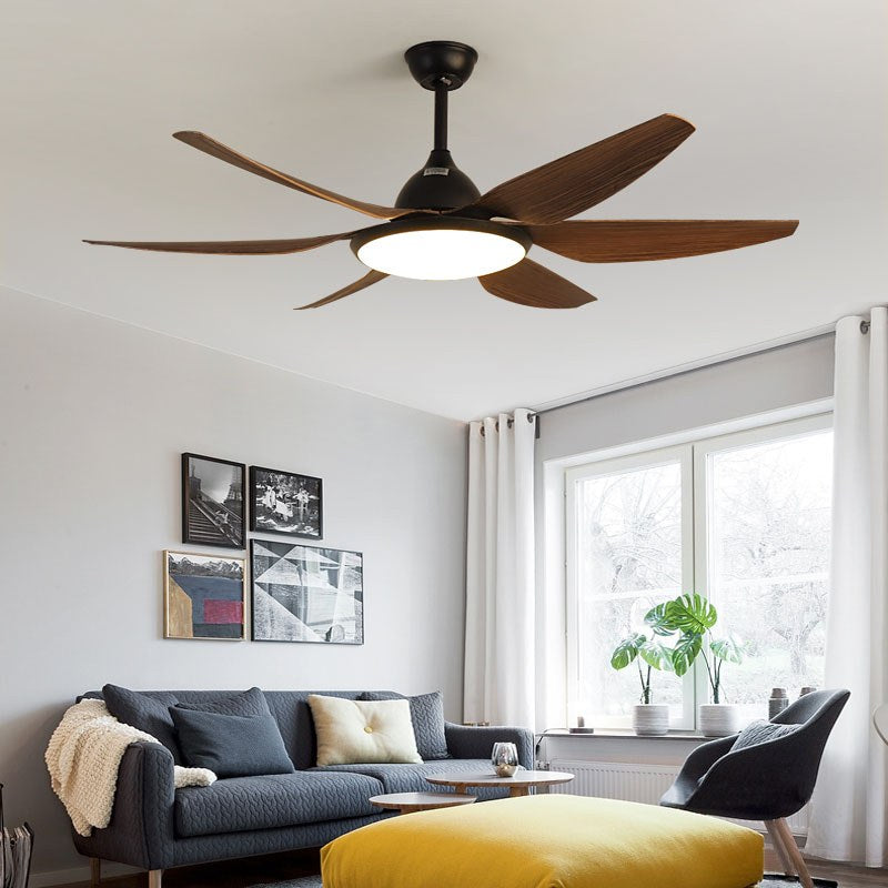 Reversible große Deckenleuchte mit Ventilator