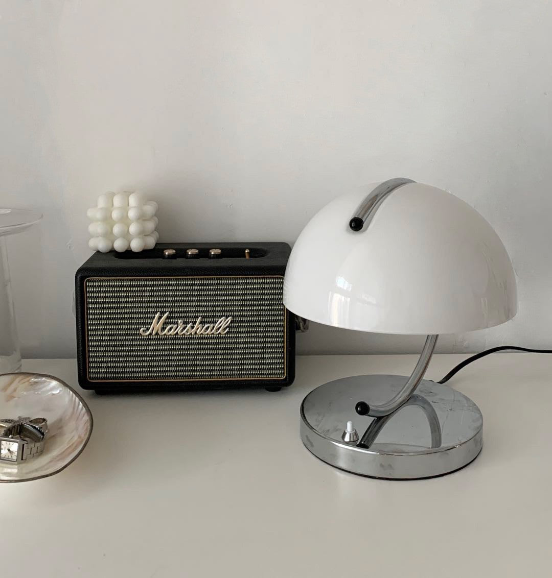 Classic Bauhaus Glass Table Lamp