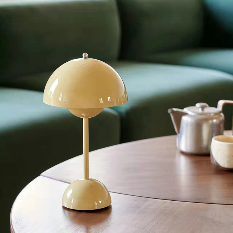 Modern Cordless Dome Table Lamp