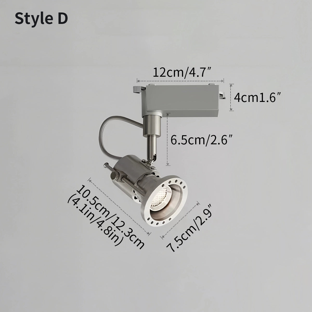 Bauhaus Surface Mounted LED Track Light