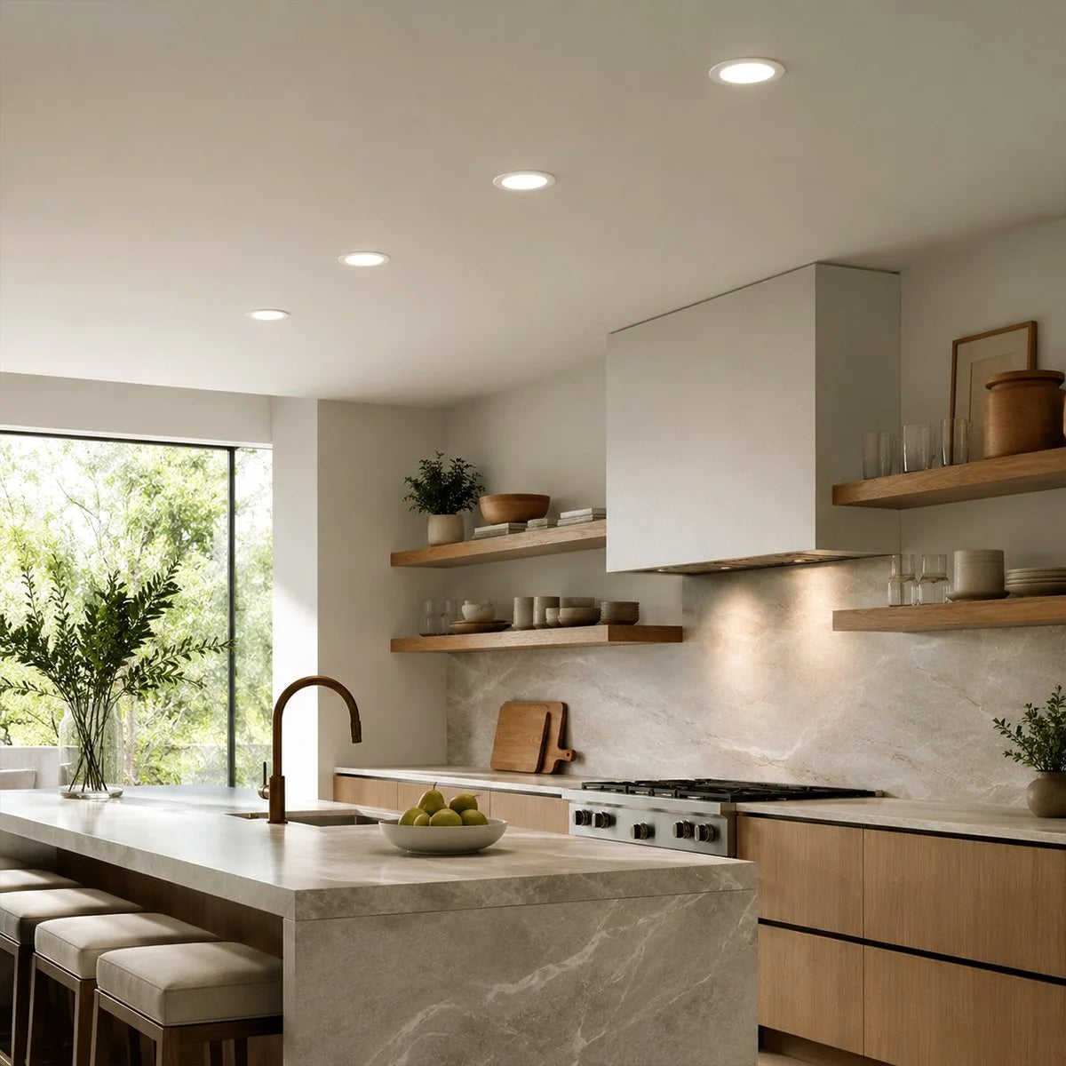 Ultraflaches LED-Einbau-Downlight