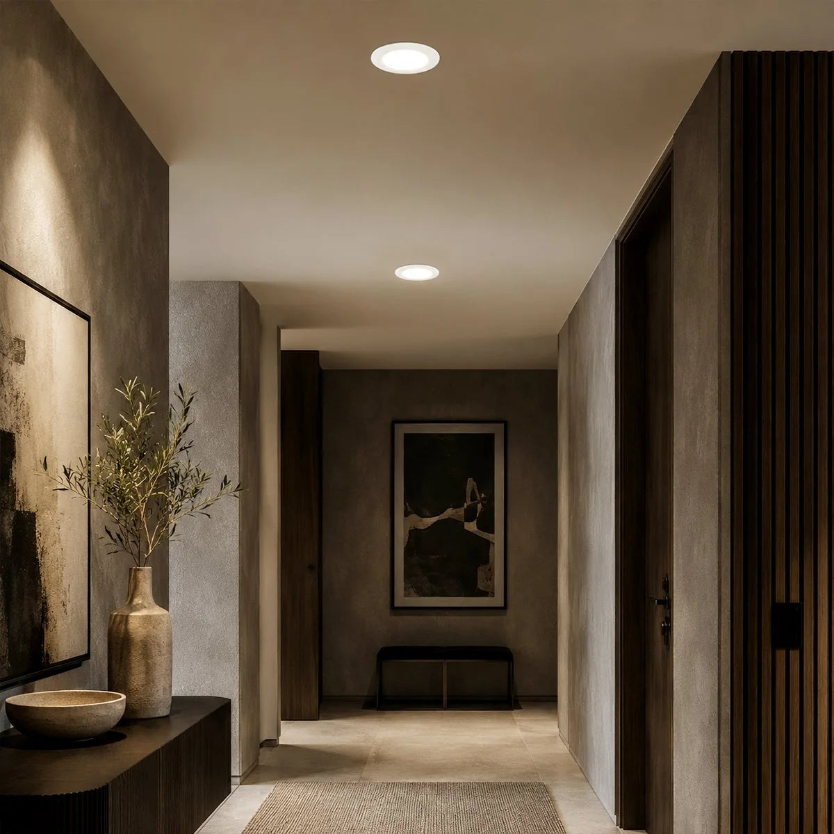 Ultraflaches LED-Einbau-Downlight