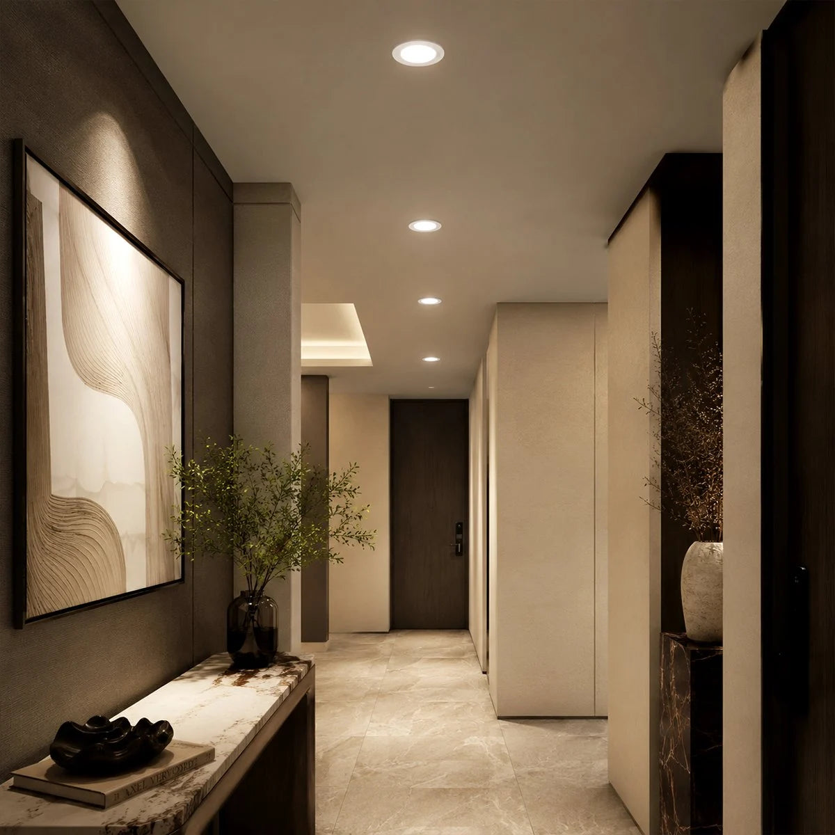 Ultraflaches LED-Einbau-Downlight