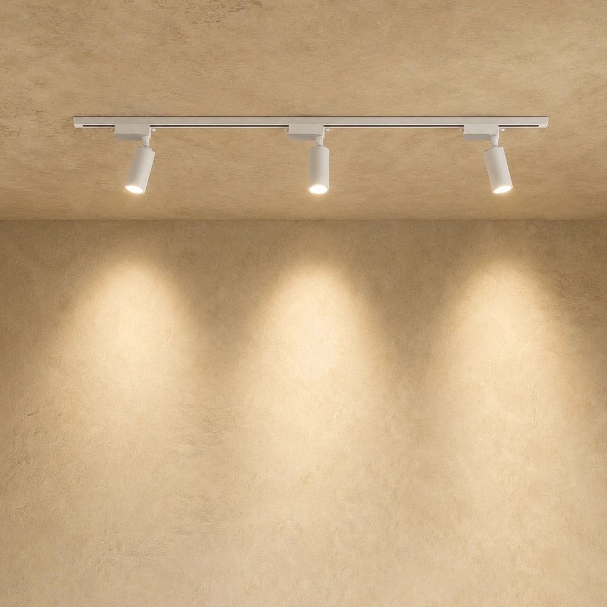 Minimalistische Stromschienenleuchte