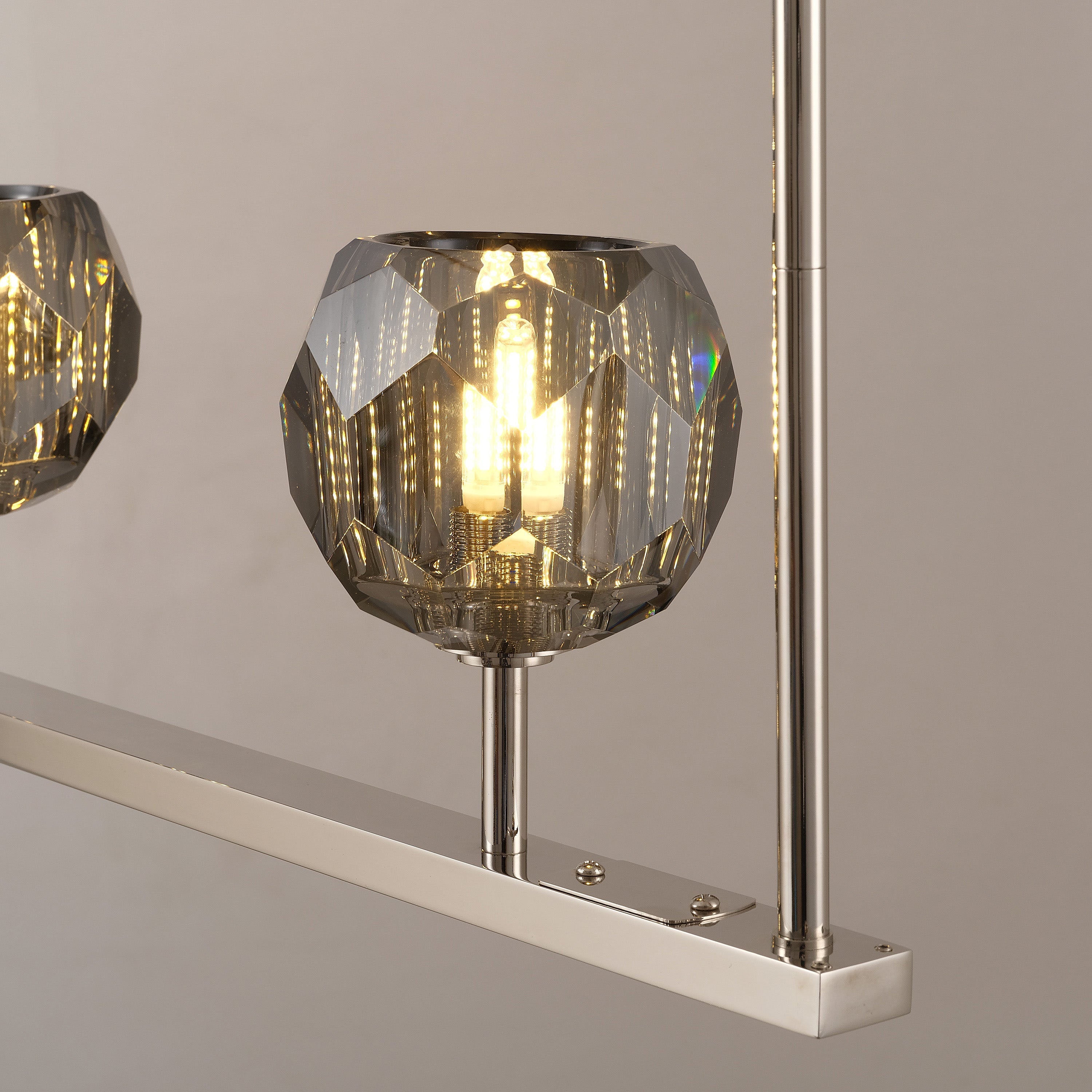 Crystal Linear Chandelier – Boule