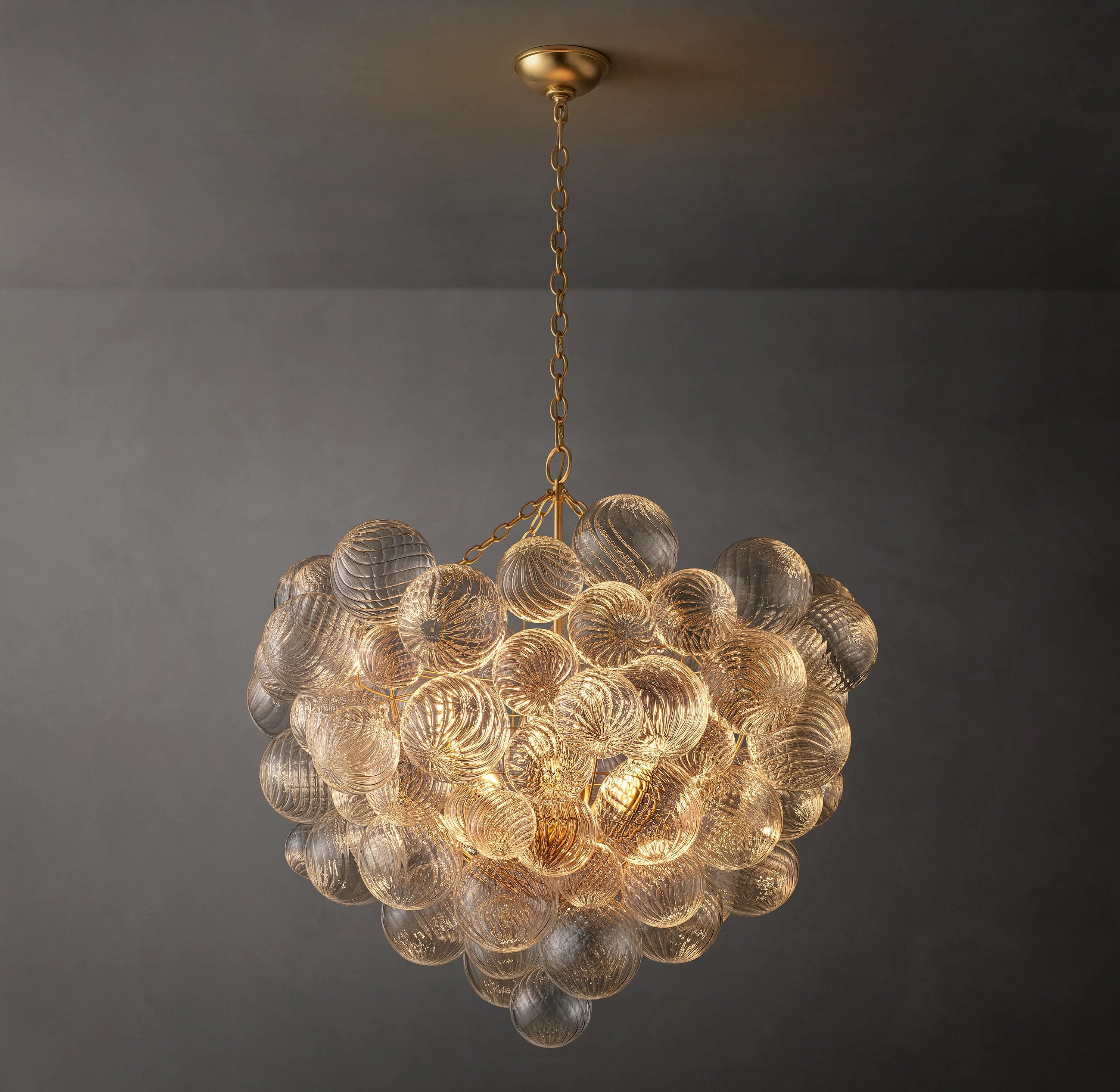 Glass bubble Chandelier - Talia