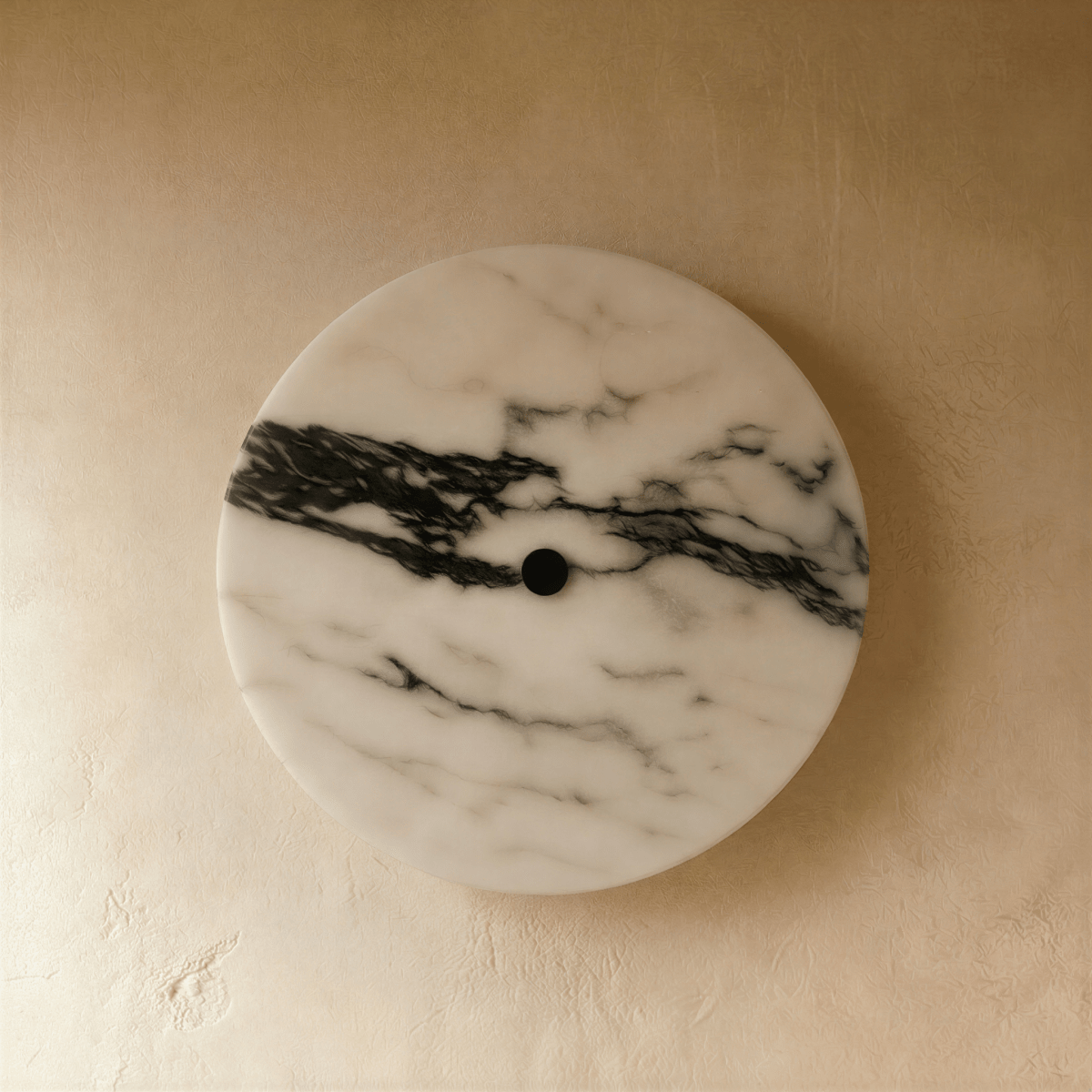 Wandlampe Alabaster mit Marmorierung