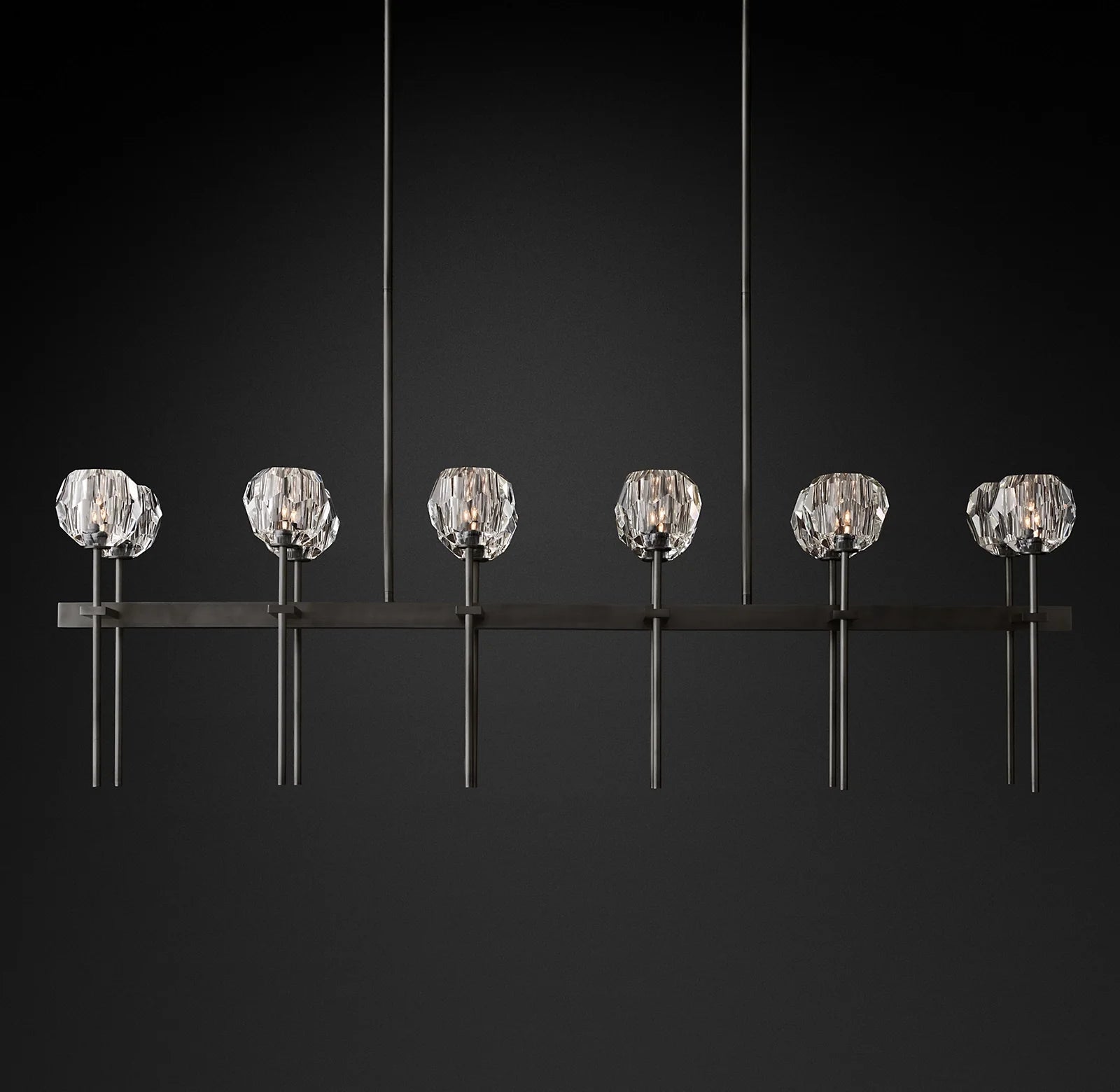 Crystal Linear Chandelier – Boule