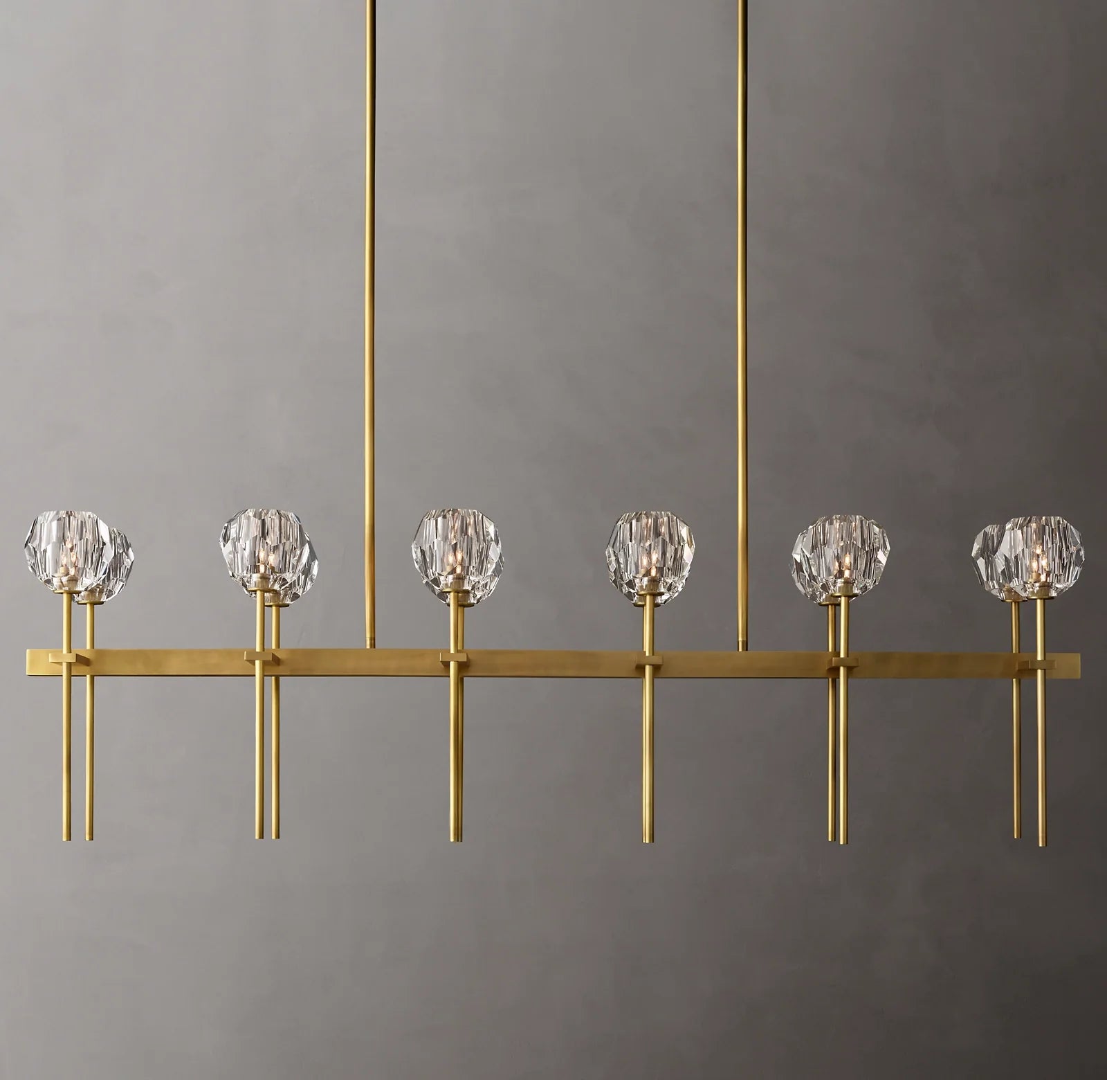 Crystal Linear Chandelier – Boule