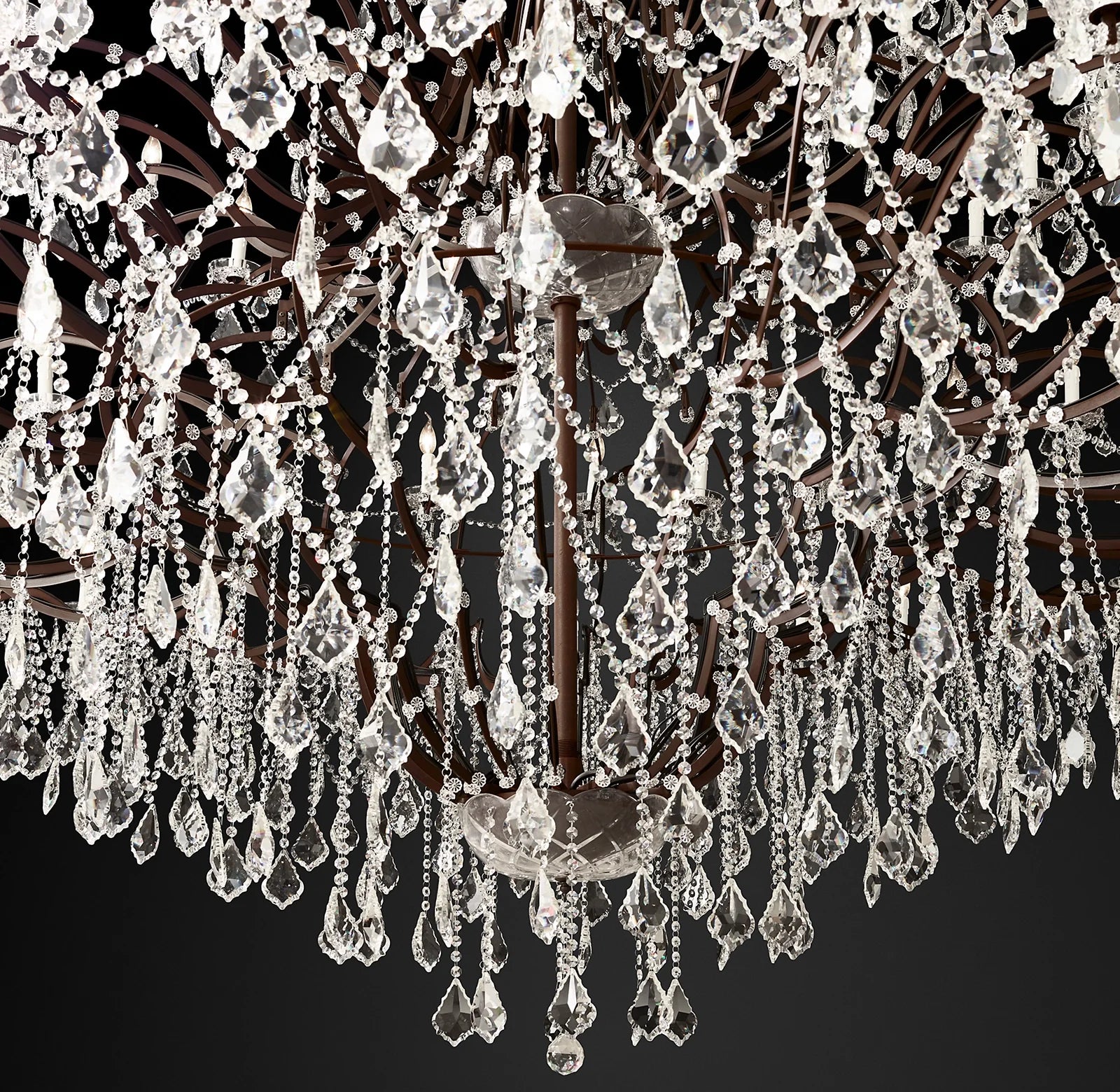 Candelabra Crystal Chandelier - Rococo