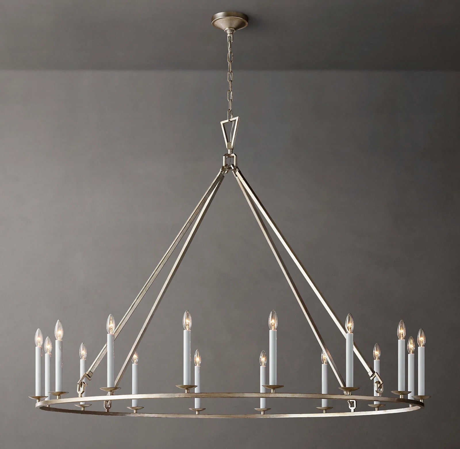 Candelabra Round Chandelier – Openwork