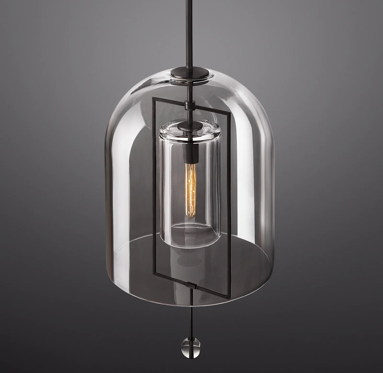 Bell Glass Pendant Light - Fulcrum