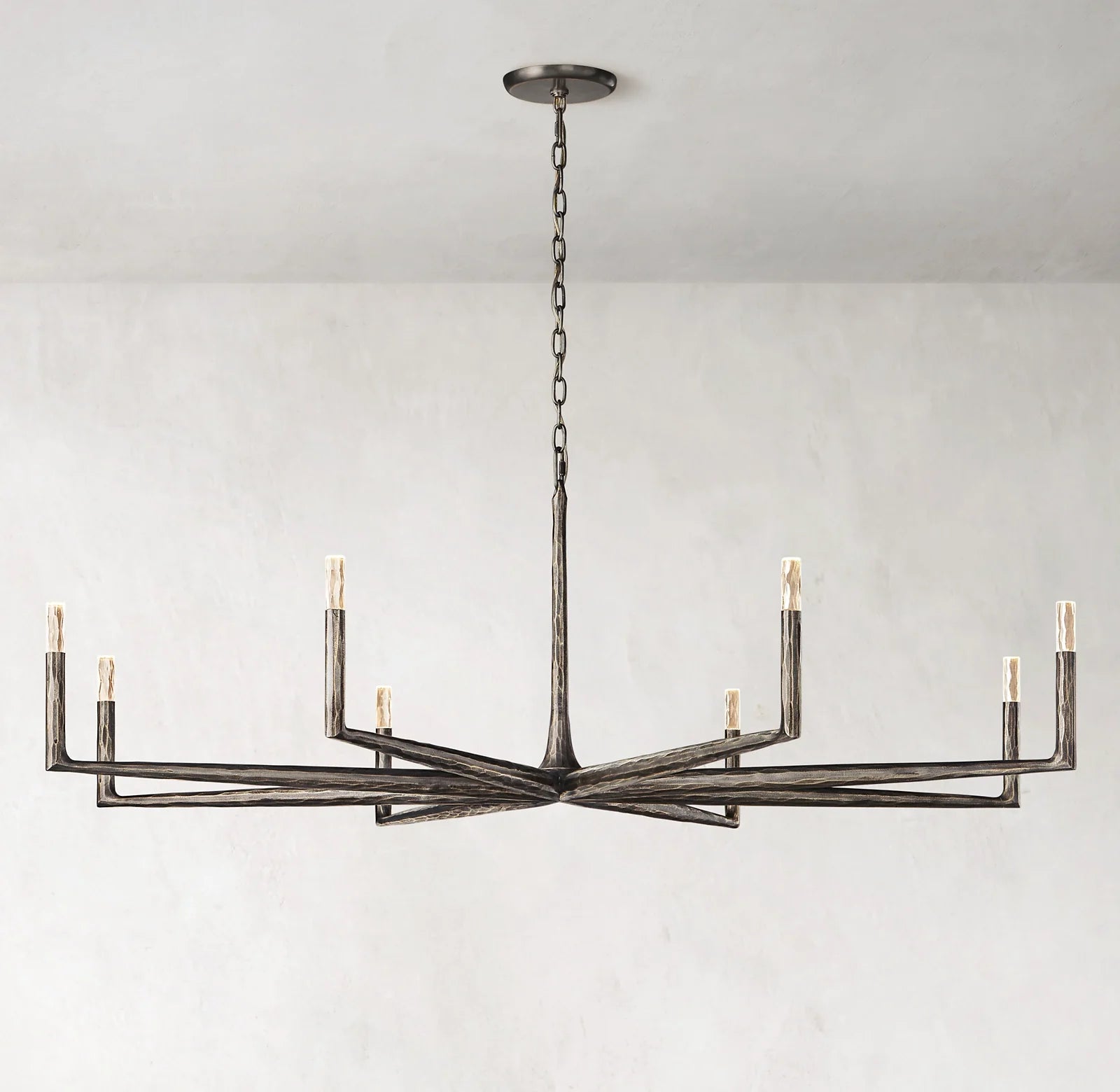 Forged Candlestick Chandelier - Thaddeus