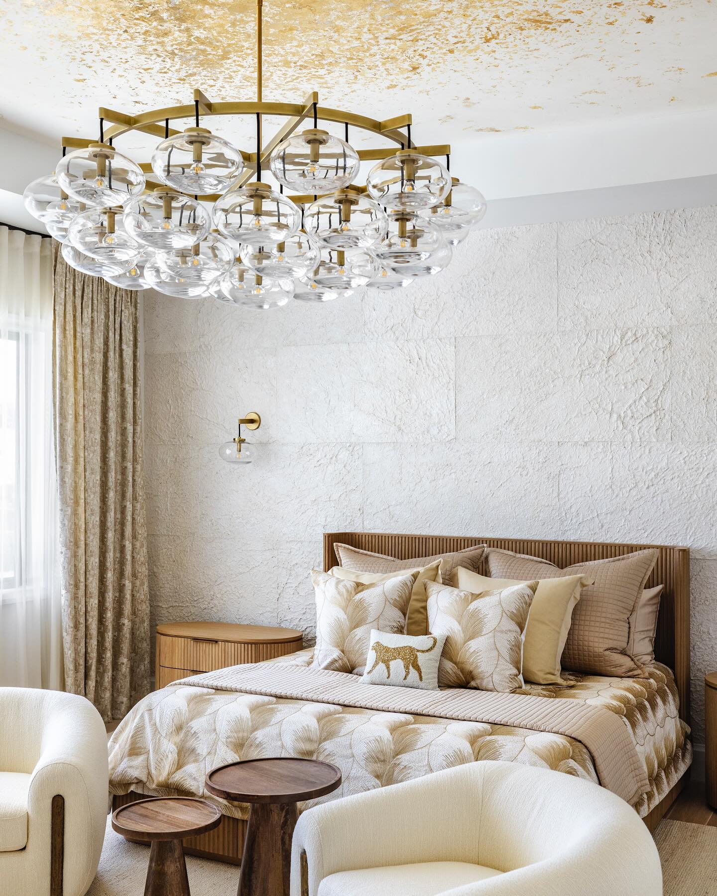 Globe Glass Cluster Chandelier - Cabrette