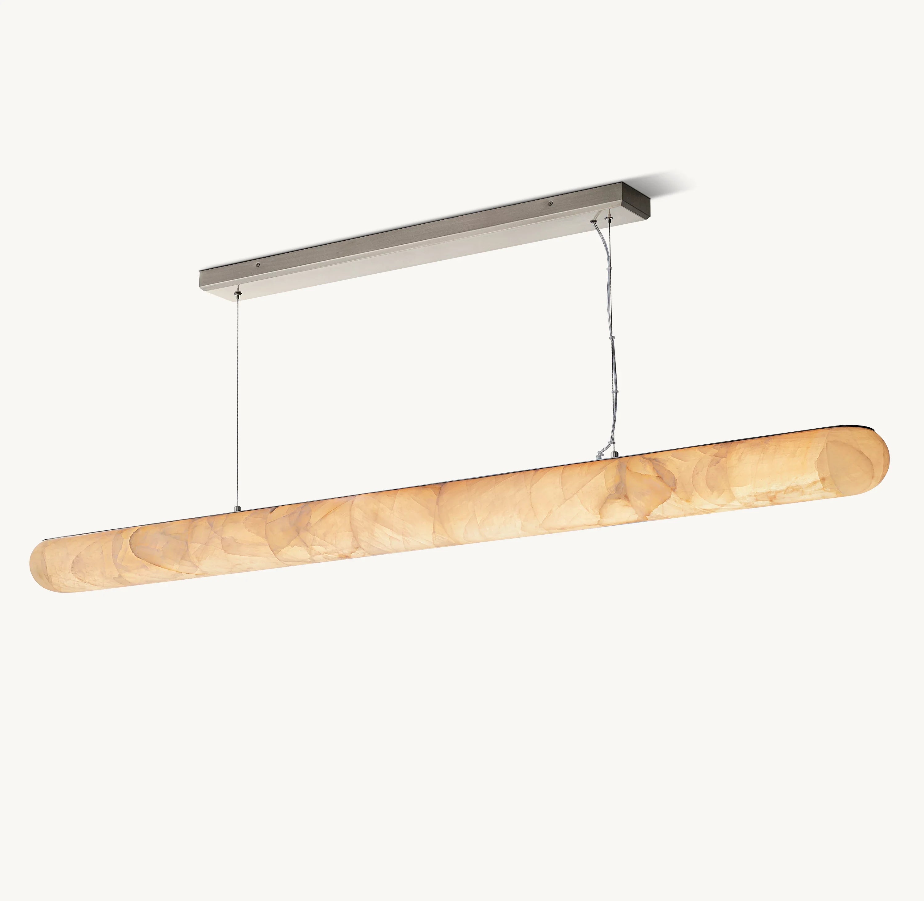 Lisse Linear Alabaster Chandelier - Rivage