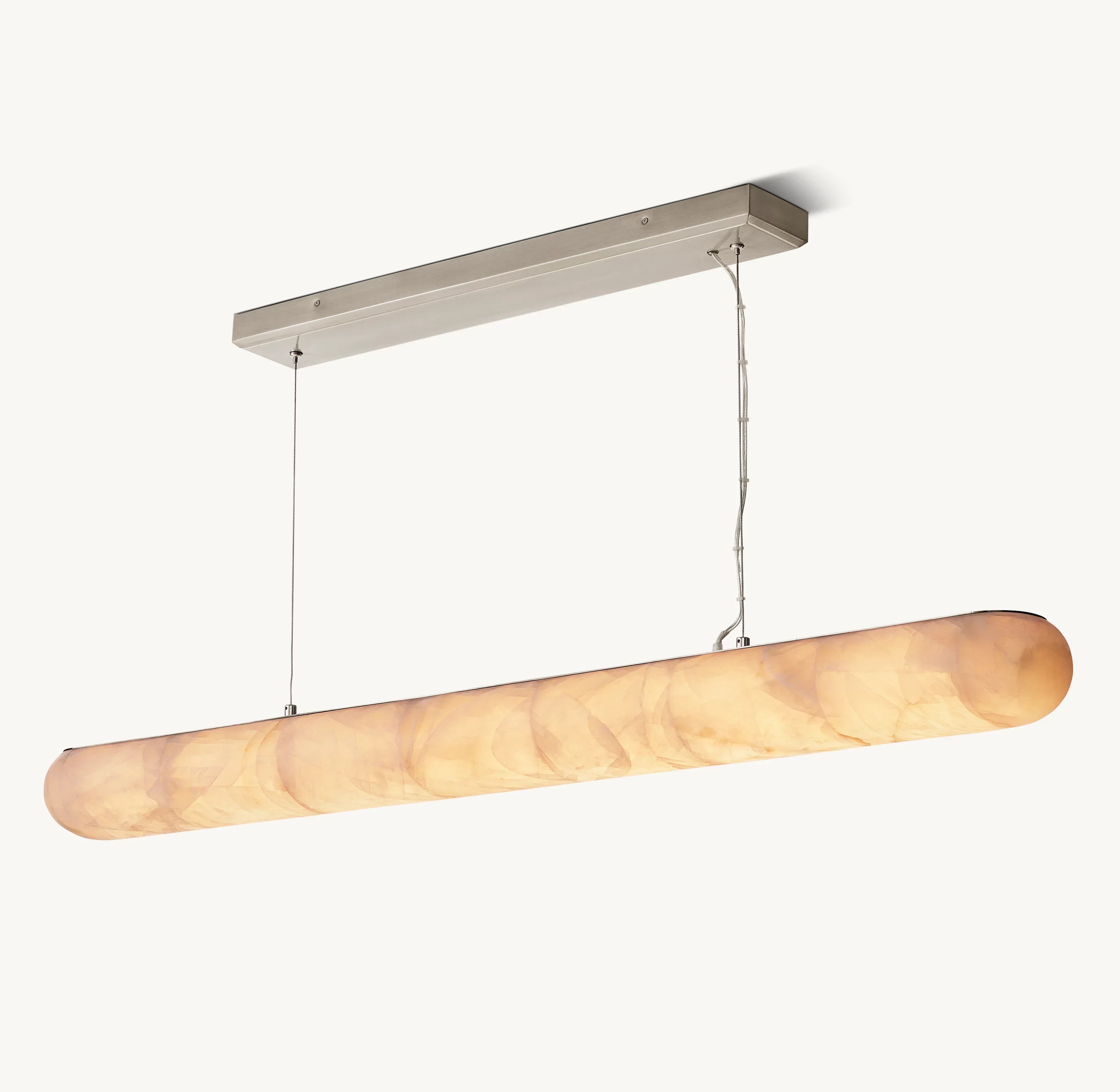 Lisse Linear Alabaster Chandelier - Rivage