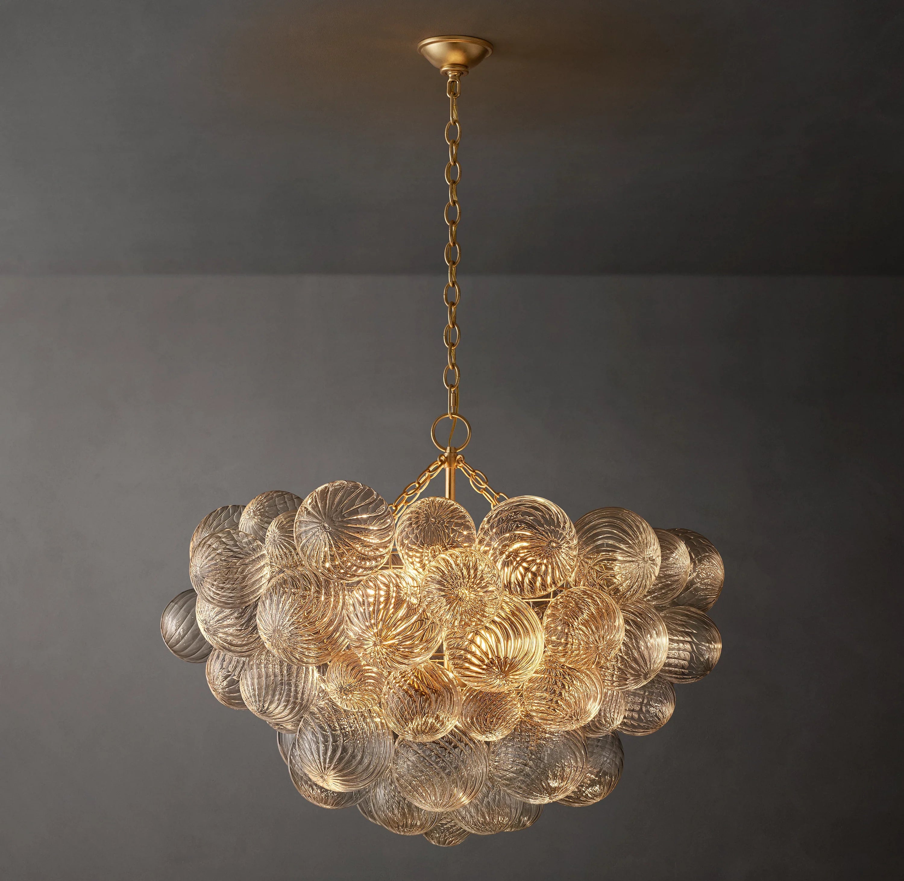 Glass bubble Chandelier - Talia