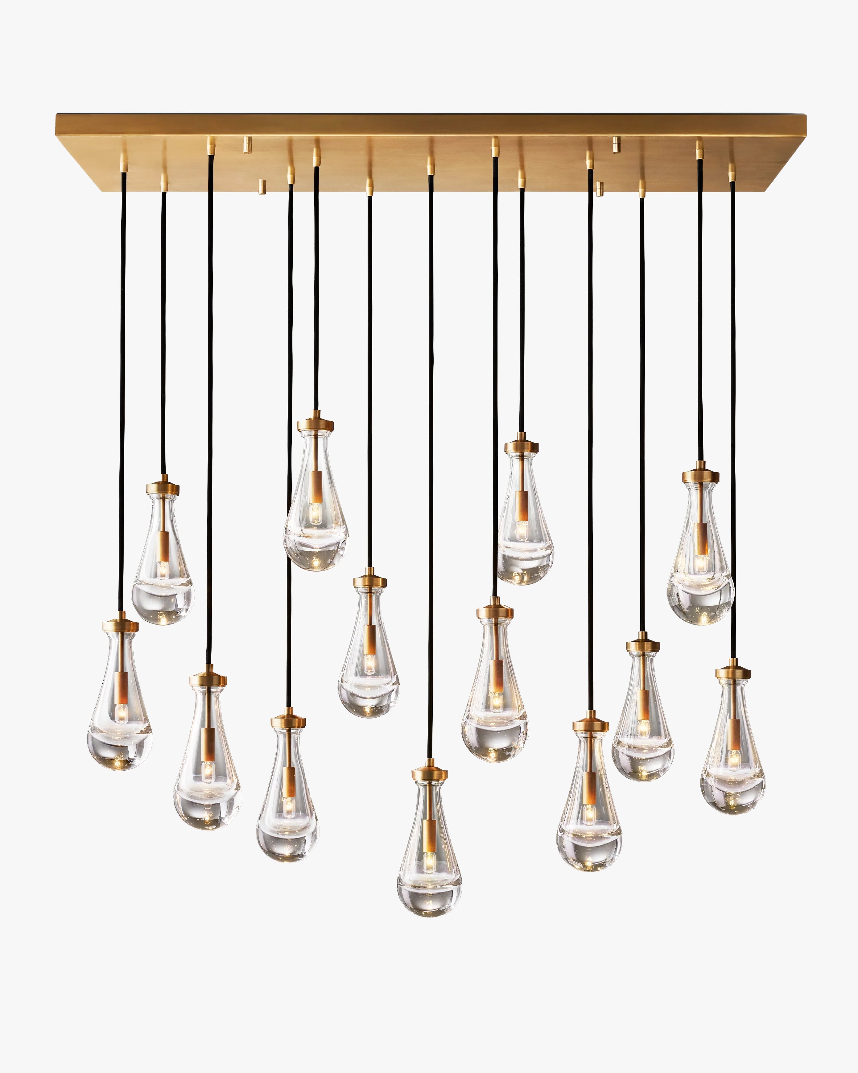 Raindrop Linear Chandelier – Ava