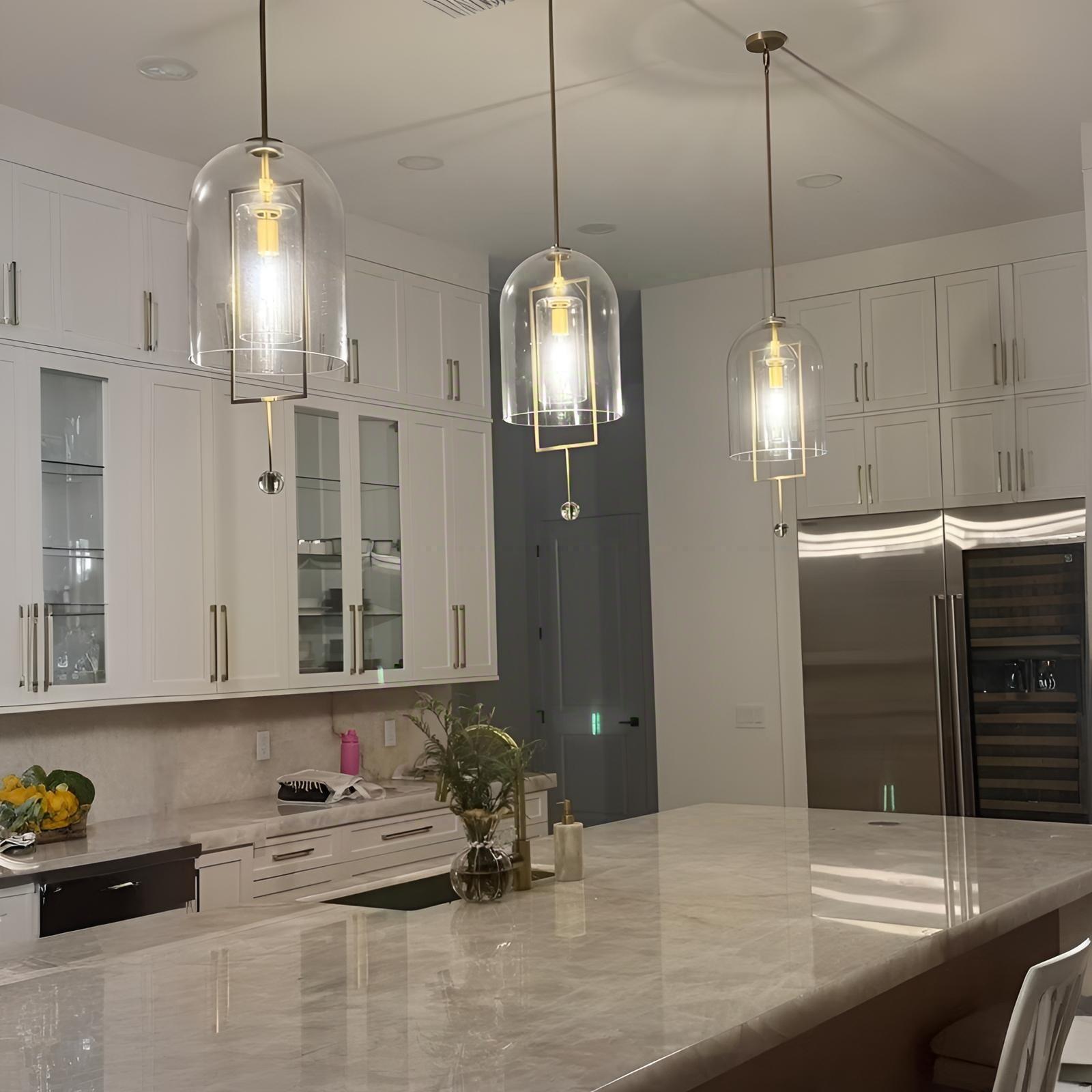 Bell Glass Pendant Light - Fulcrum