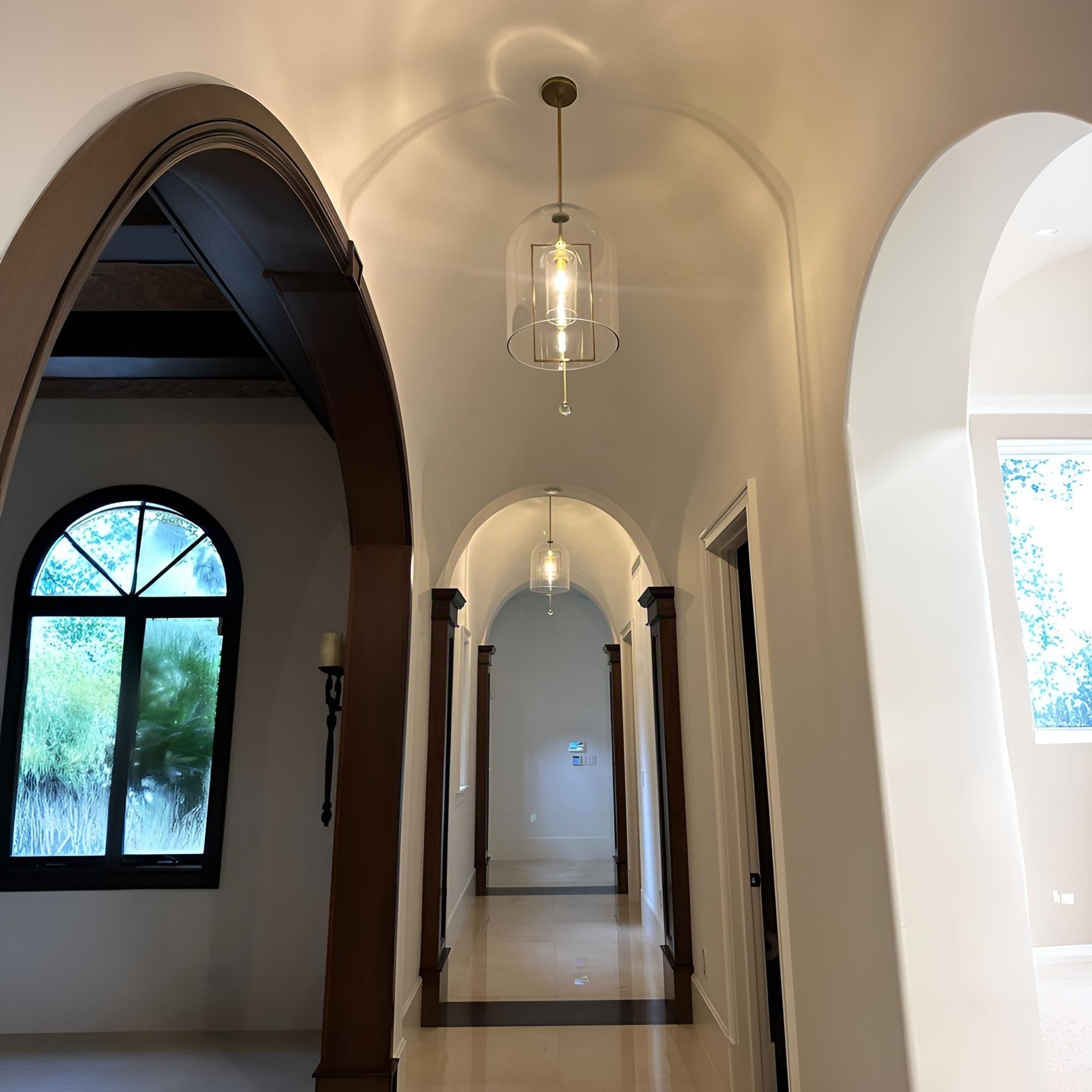 Bell Glass Pendant Light - Fulcrum