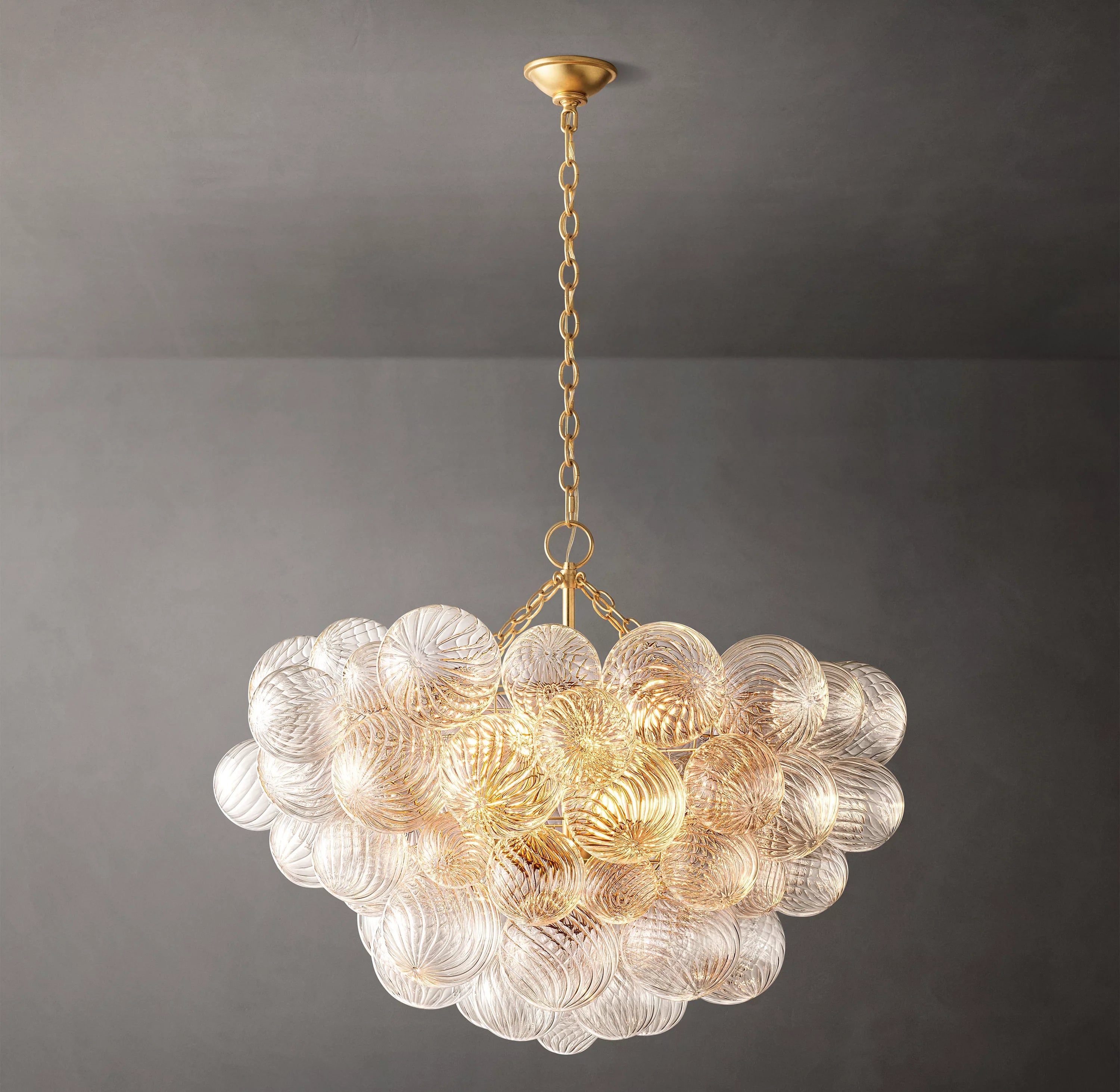 Glass bubble Chandelier - Talia