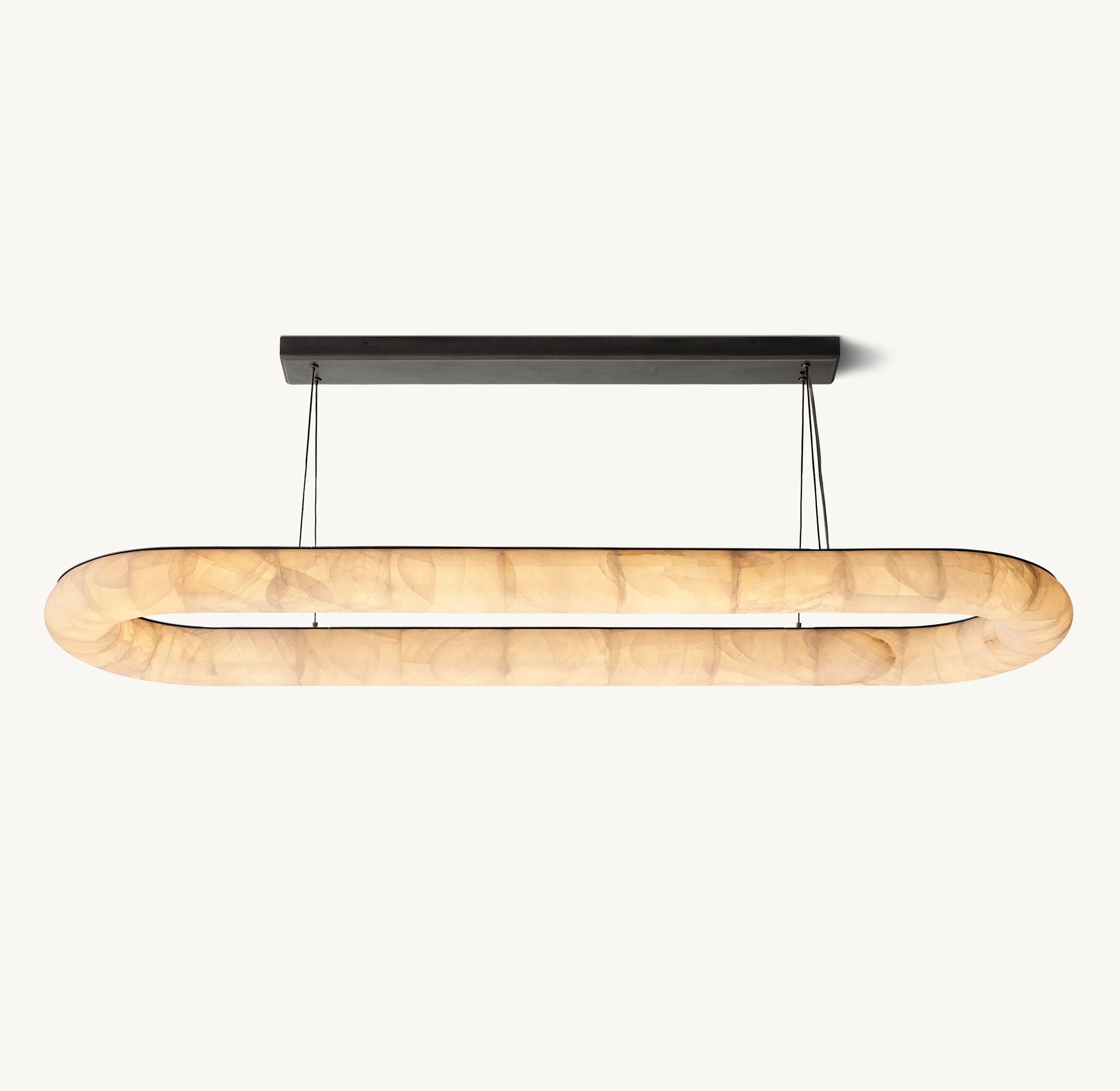Lisse Linear Alabaster Chandelier - Rivage