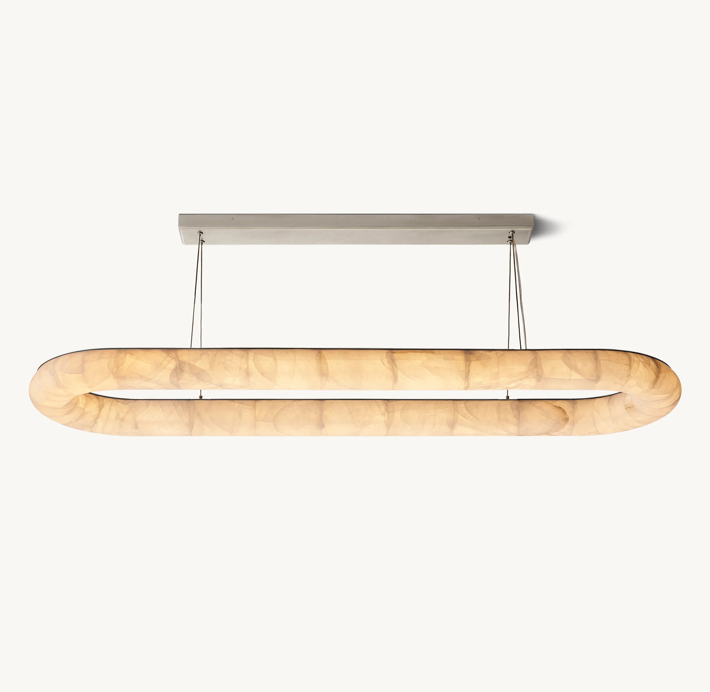 Lisse Linear Alabaster Chandelier - Rivage