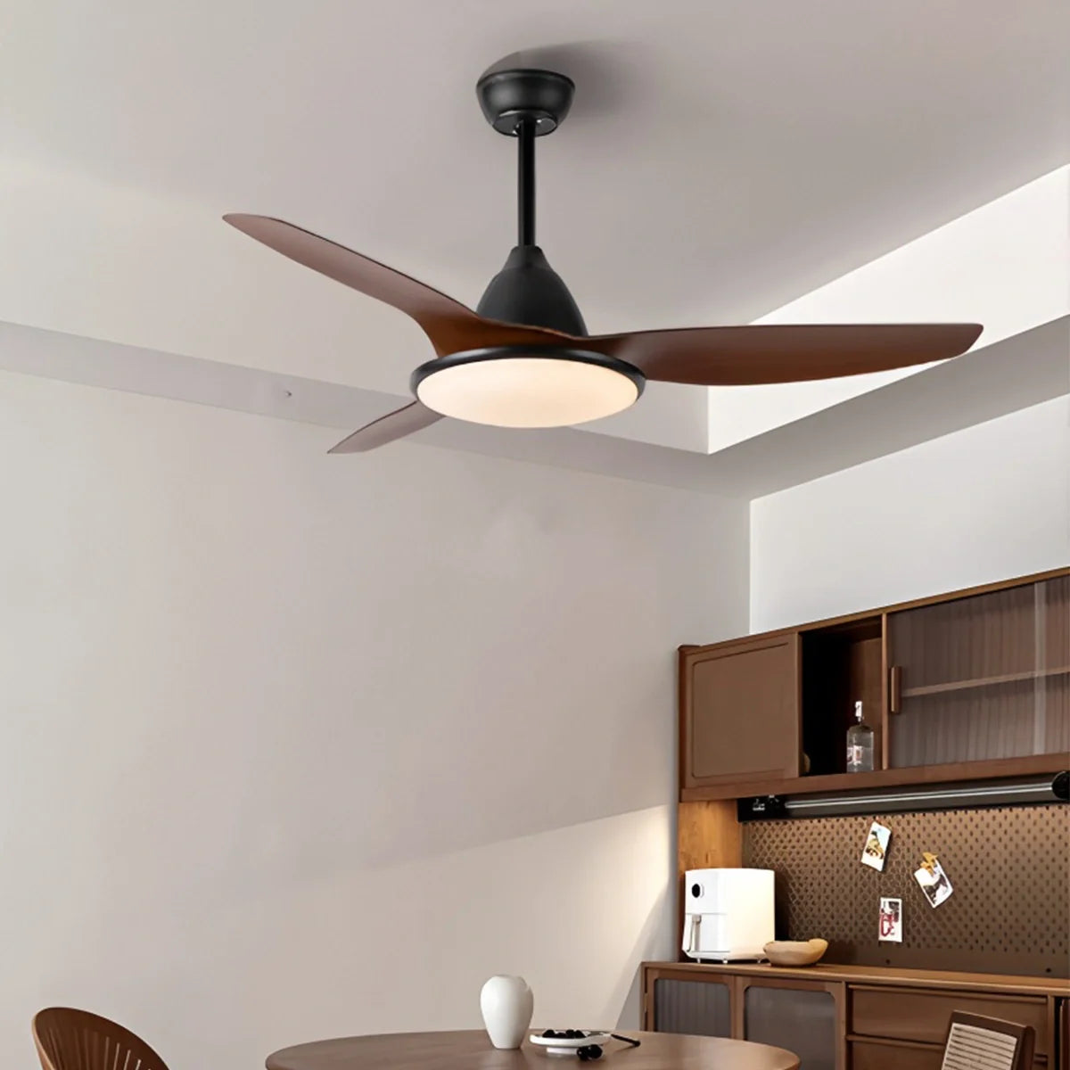 Amerikanischer Retro-Deckenventilator mit Beleuchtung