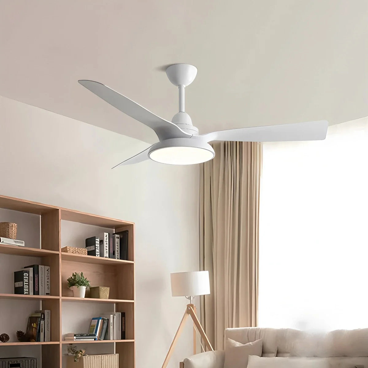 Amerikanischer Retro-Deckenventilator mit Beleuchtung