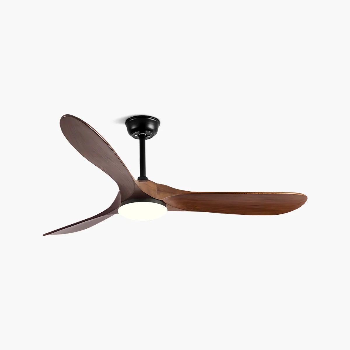 Antizer Nordic Wood Ceiling Fan with Light