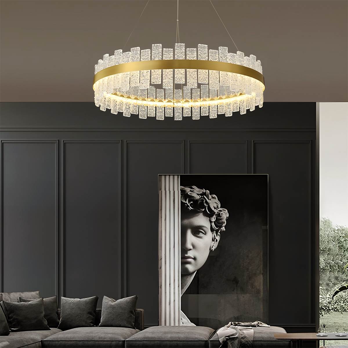 Chandelier-Hinweis