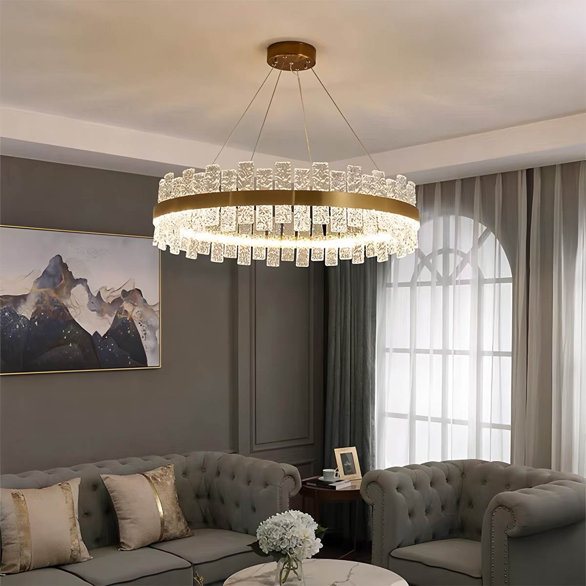 Chandelier-Hinweis
