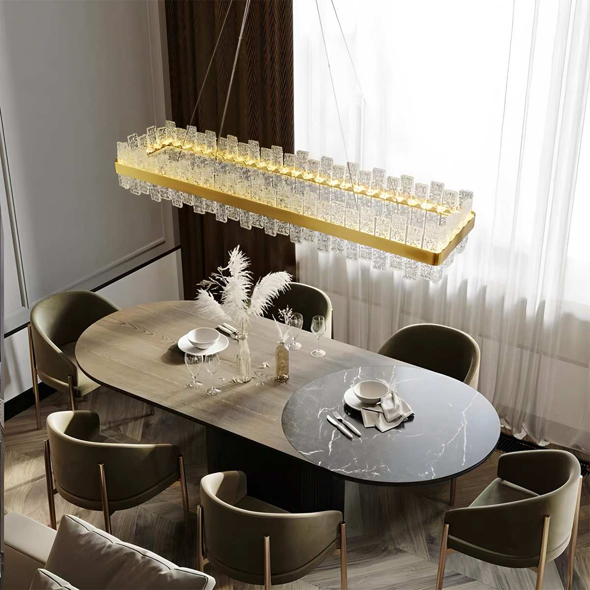Chandelier-Hinweis