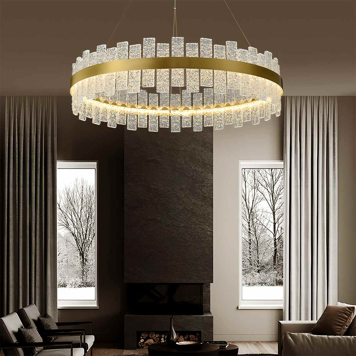 Chandelier-Hinweis