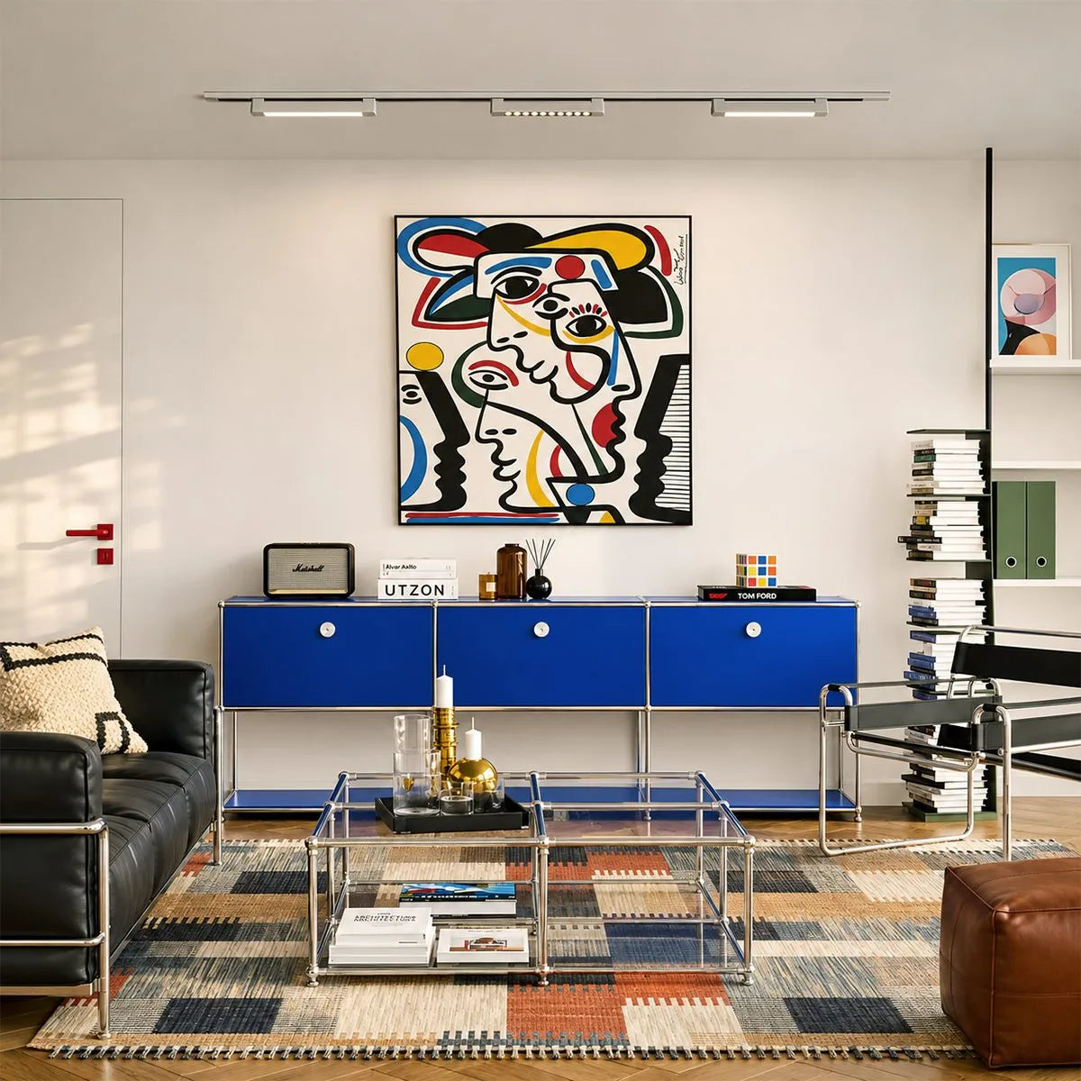 Bauhaus Nickel Plated Track Light