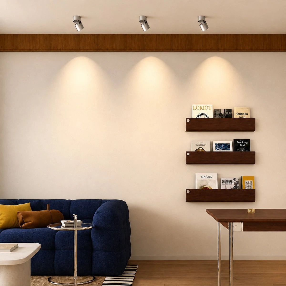 Bauhaus aufputzmontierbarer, klappbarer Strahler