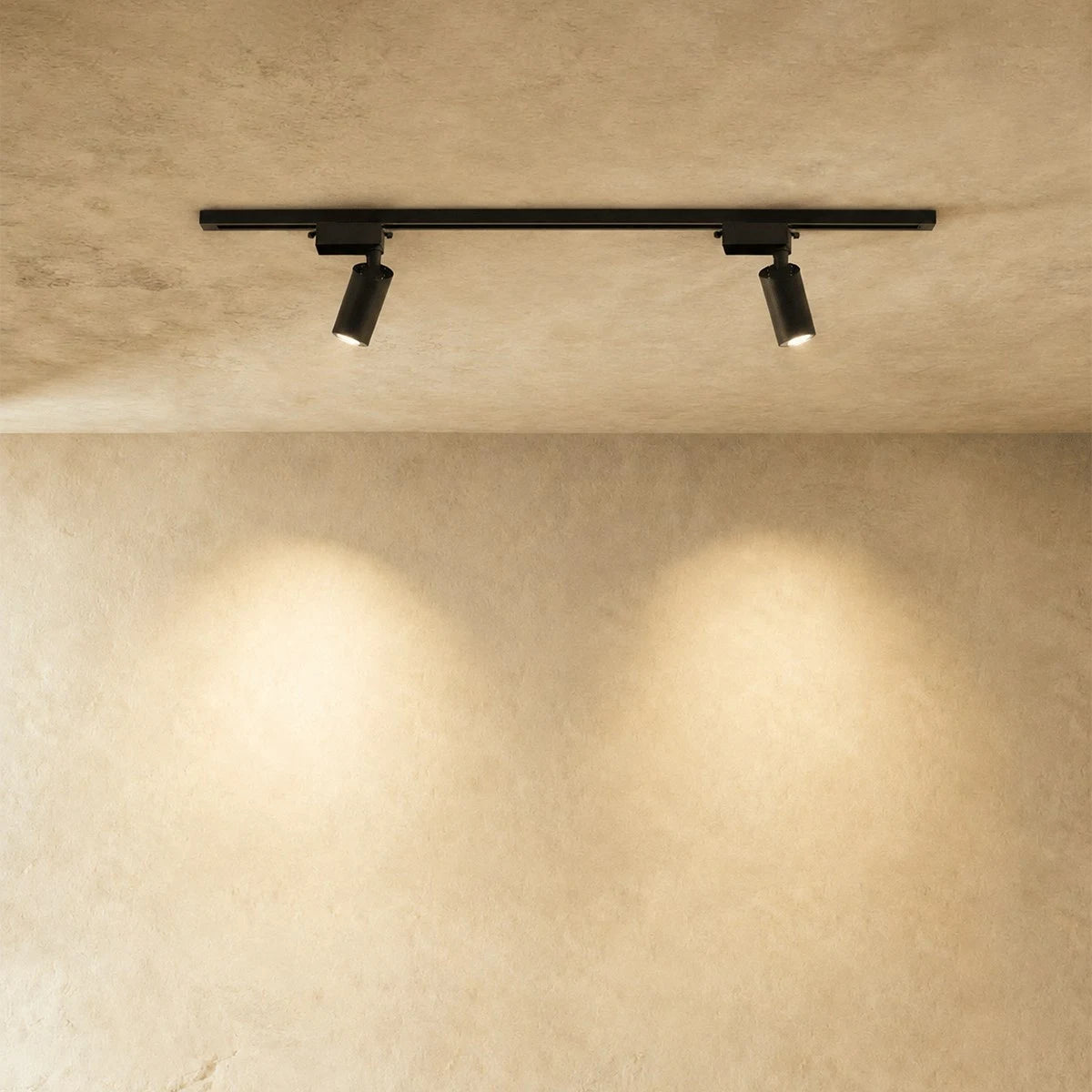Minimalistische Stromschienenleuchte