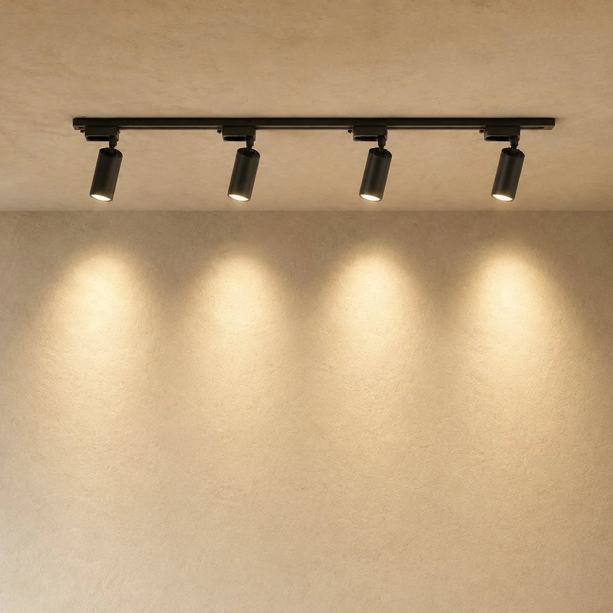 Minimalistische Stromschienenleuchte