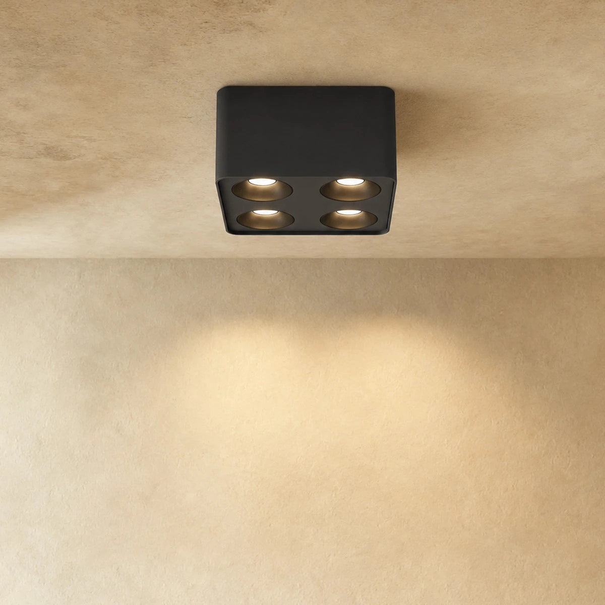 Quadratischer kardanischer Downlight