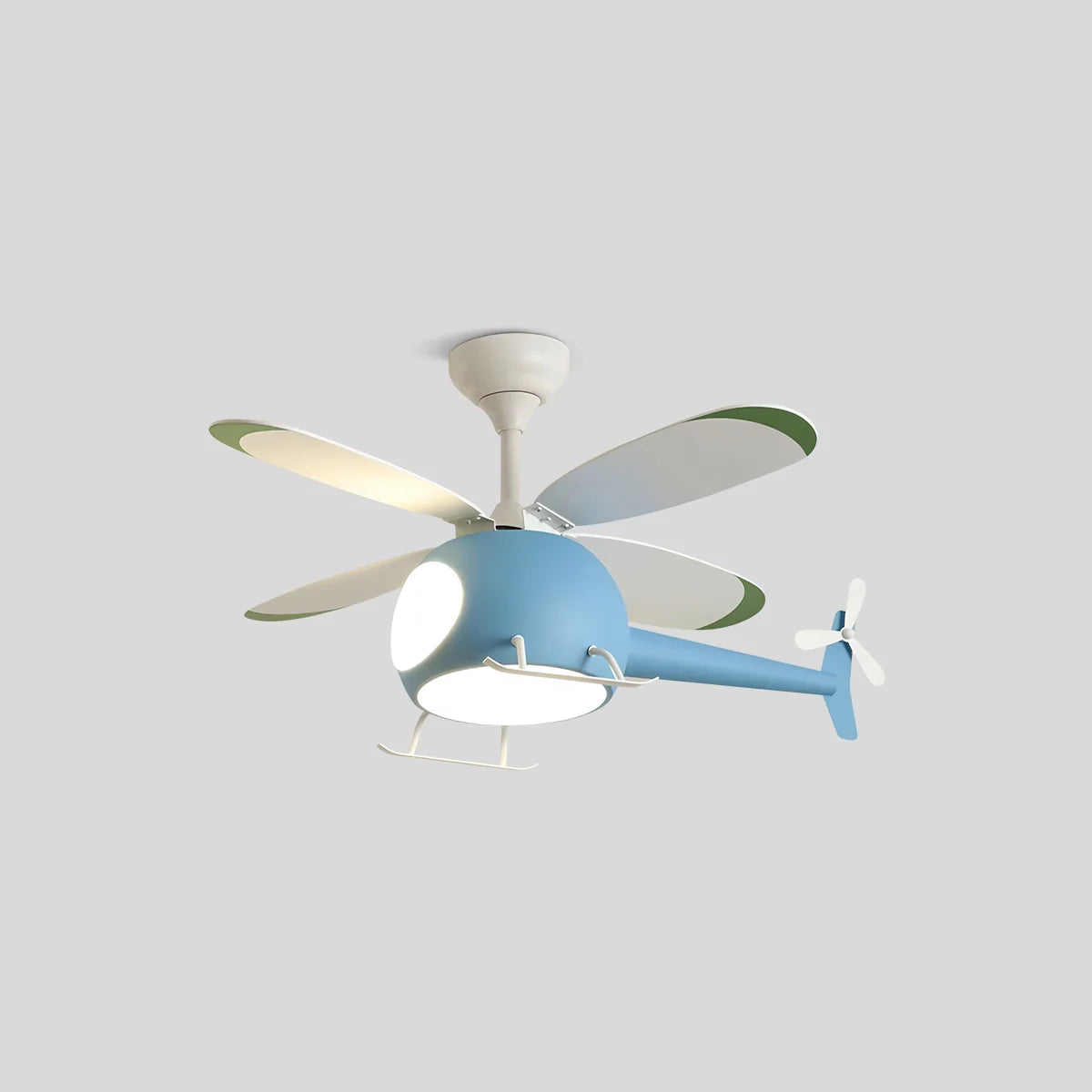 Deckenventilator-Flugzeuglampe für Kinderzimmer