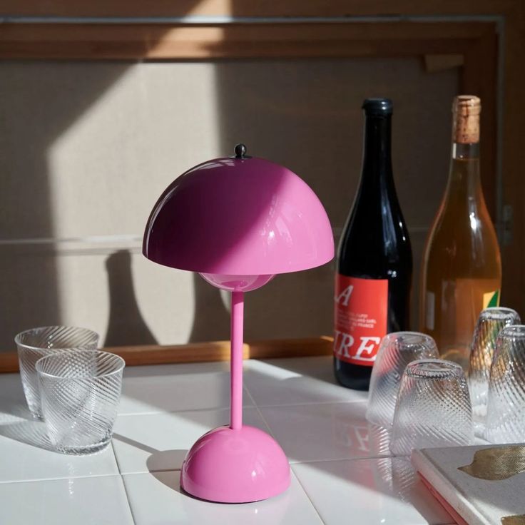 Modern Cordless Dome Table Lamp