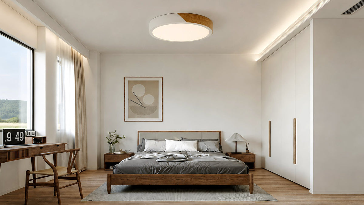 Runde Deckenleuchte für moderne Wohn- und Schlafzimmer